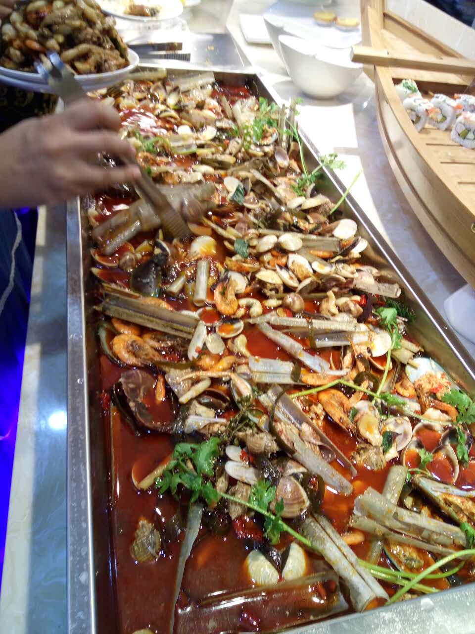 东阳银泰城海鲜自助餐图片