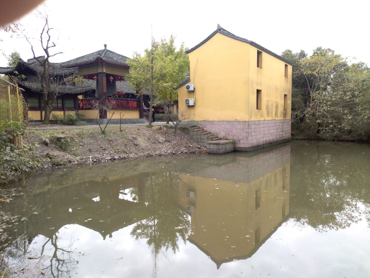 【携程攻略】杭州曲水庵 景点,曲水庵是杭州西溪湿地公园内的一个佛教
