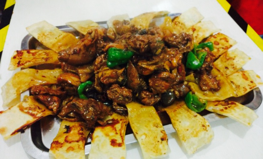 小鸡喝饼 直线距离527m