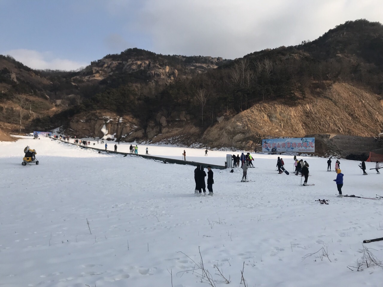 崂山北宅滑雪场2022图片
