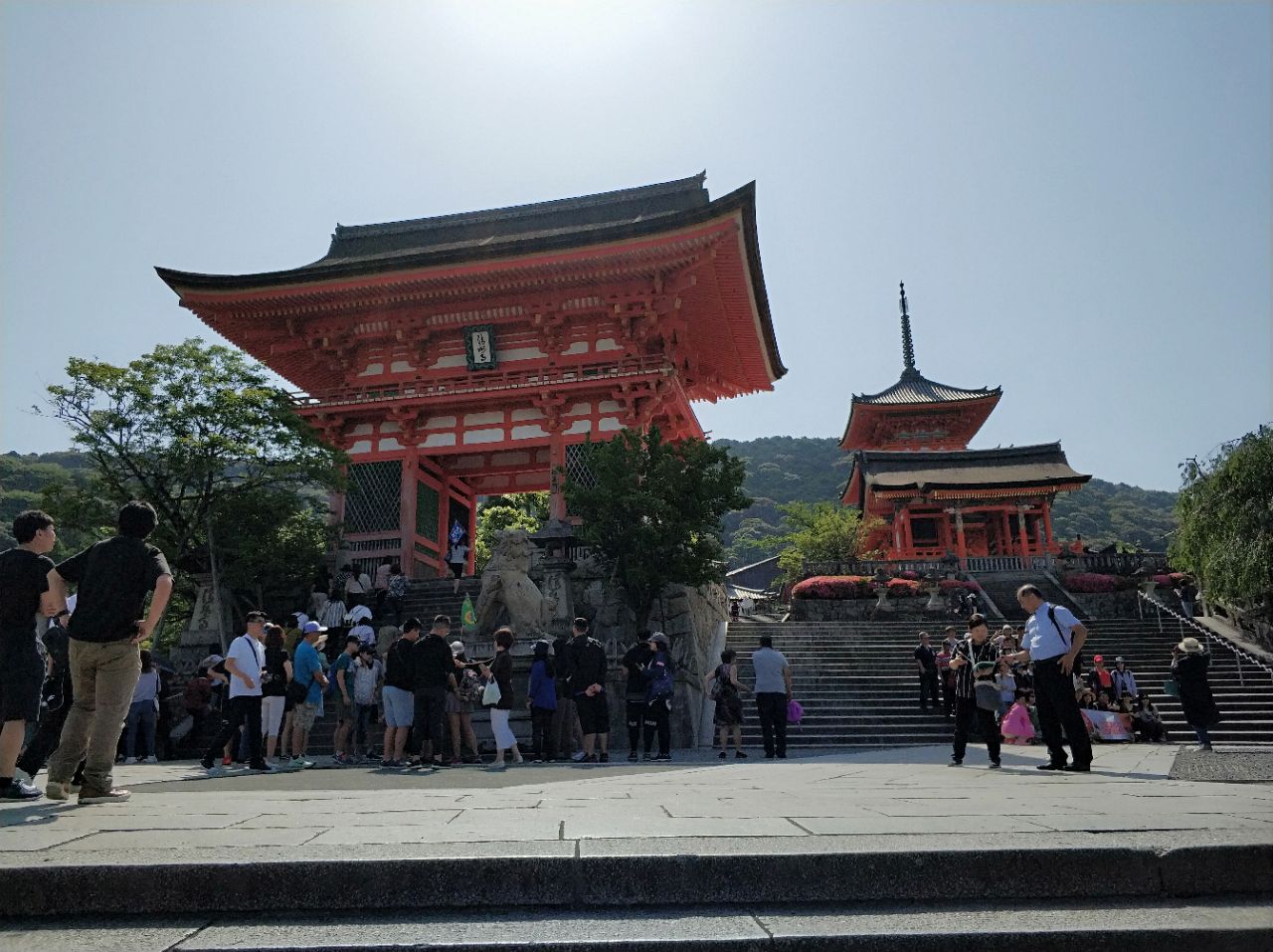 清水寺游玩攻略 非常漂亮的京都寺庙建筑以及 去哪儿攻略