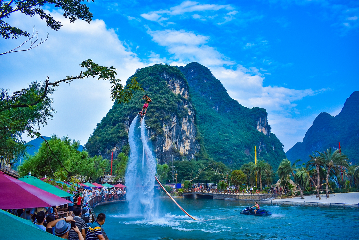 【携程攻略】阳朔桂林千古情景区景点,桂林千古情位于阳朔县的千古情