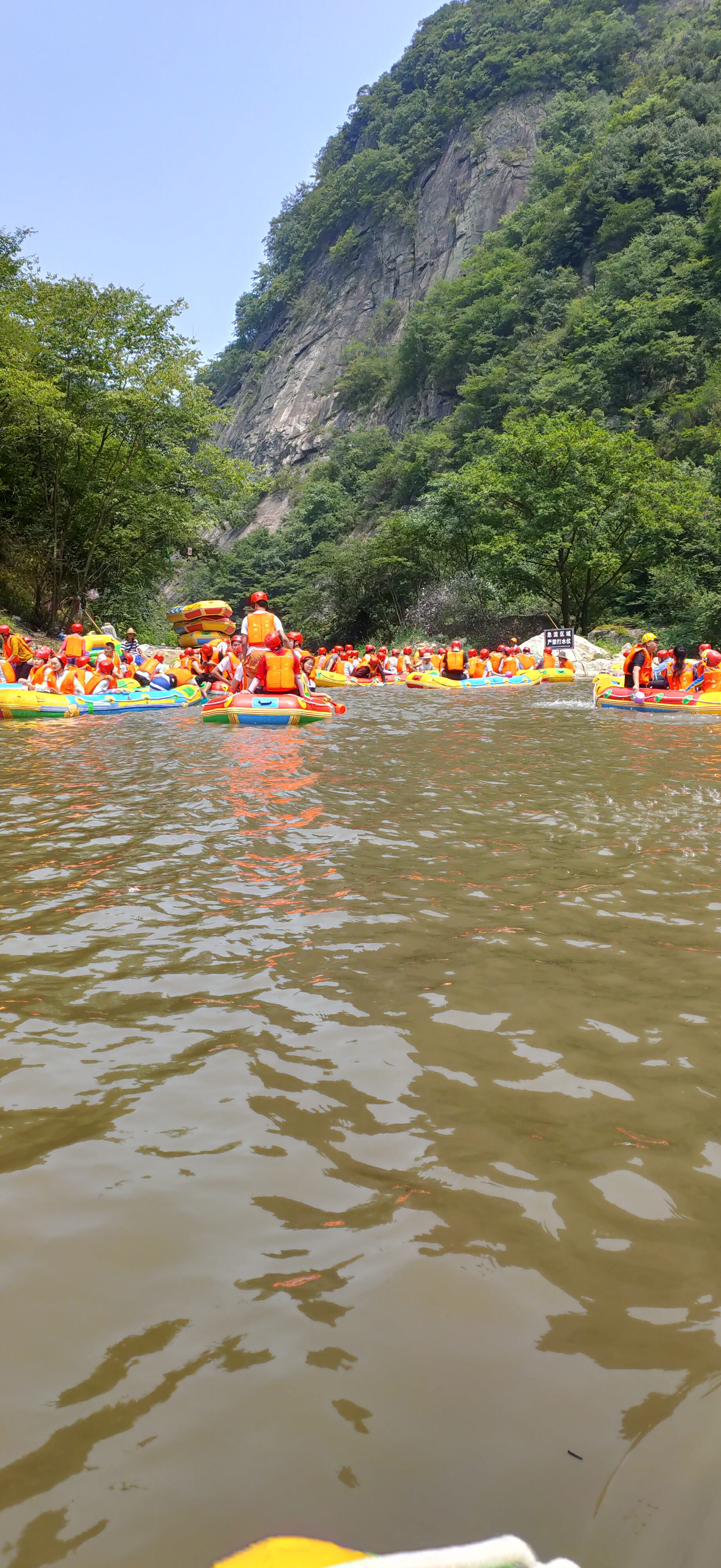 霍山大峡谷漂流