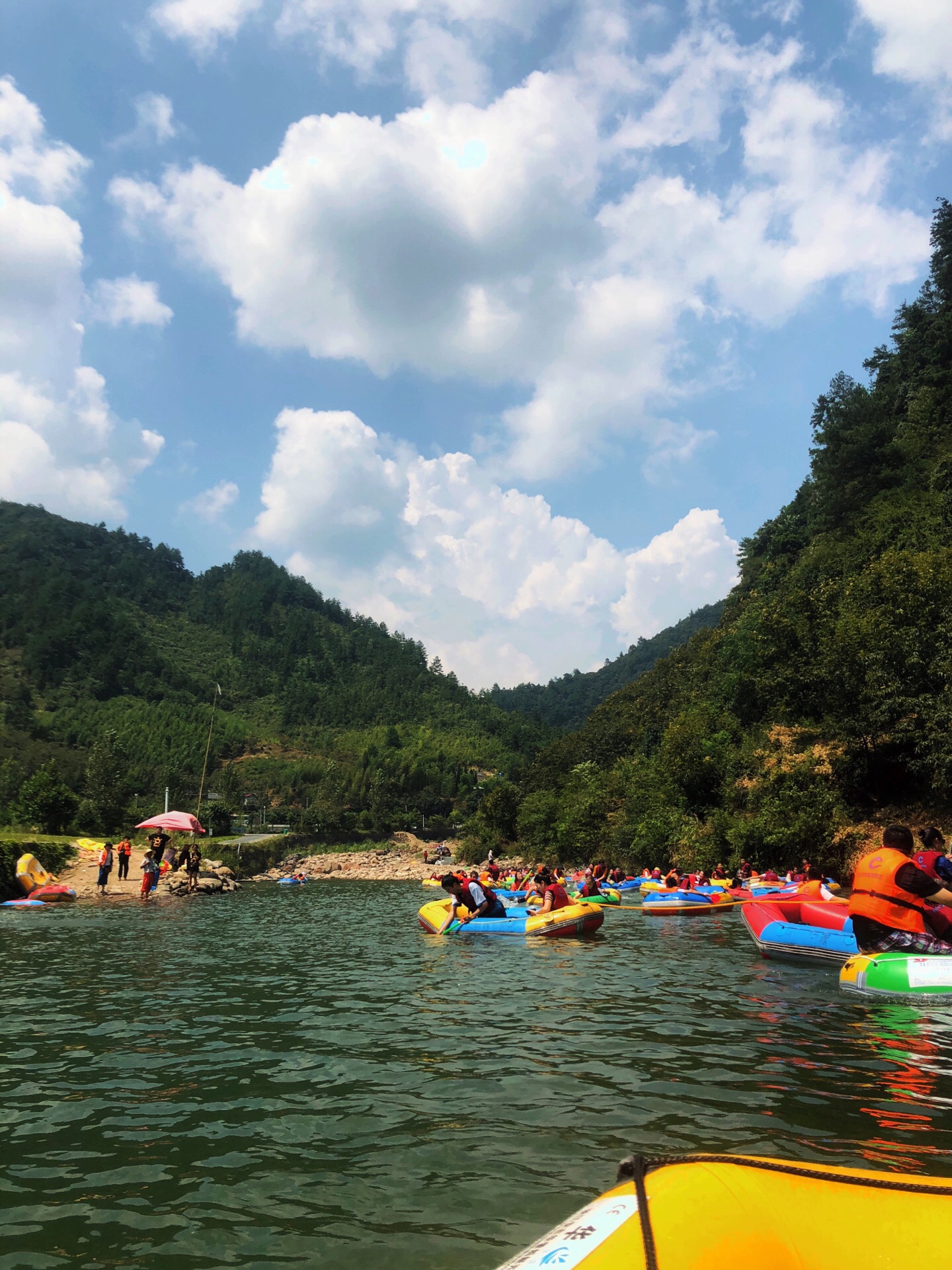 藏龙百瀑漂流旅游景点攻略图