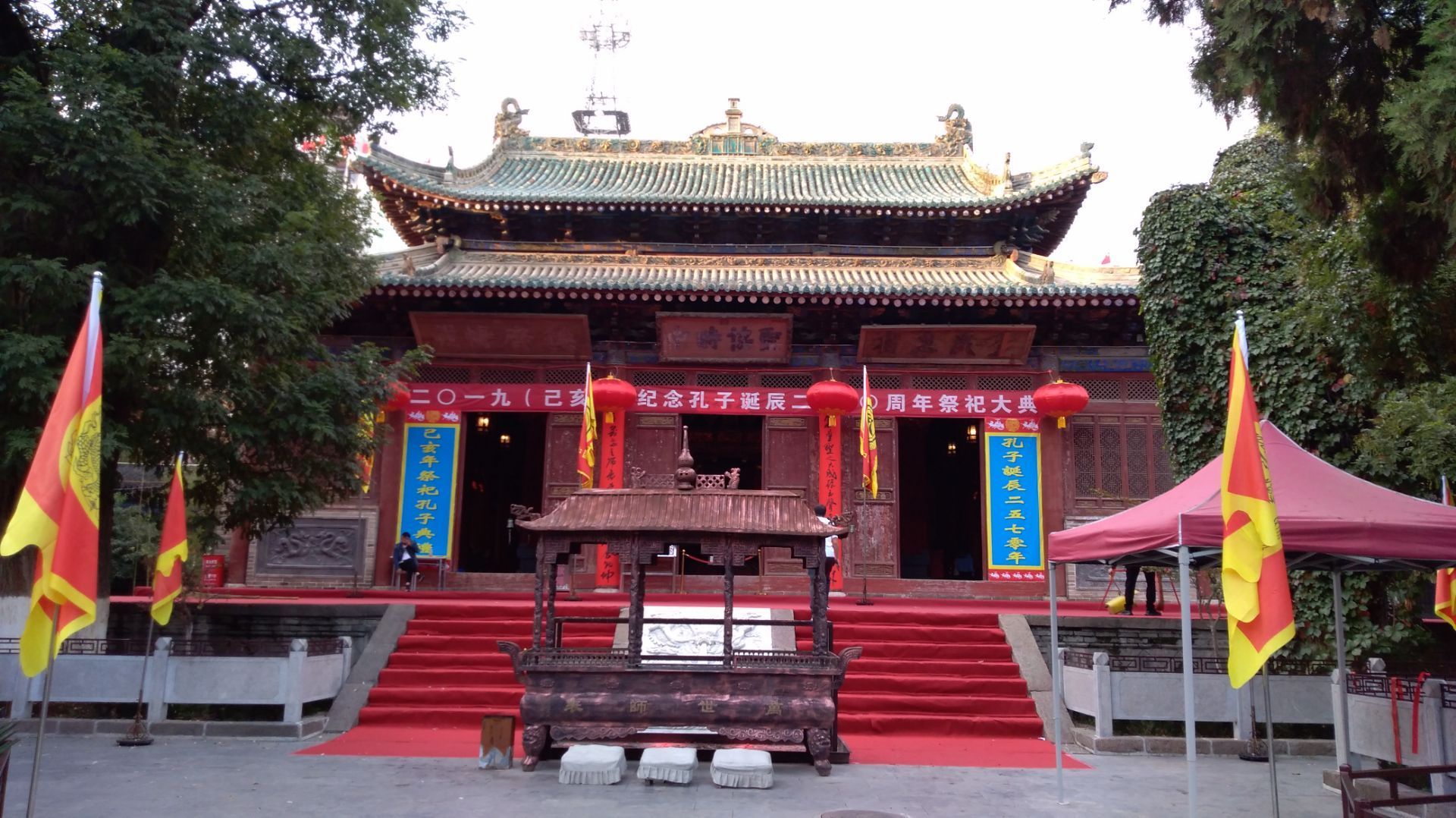 天水的孔庙就是天天秦州文庙位于天水三秦州区奋斗巷与民主西路交叉口