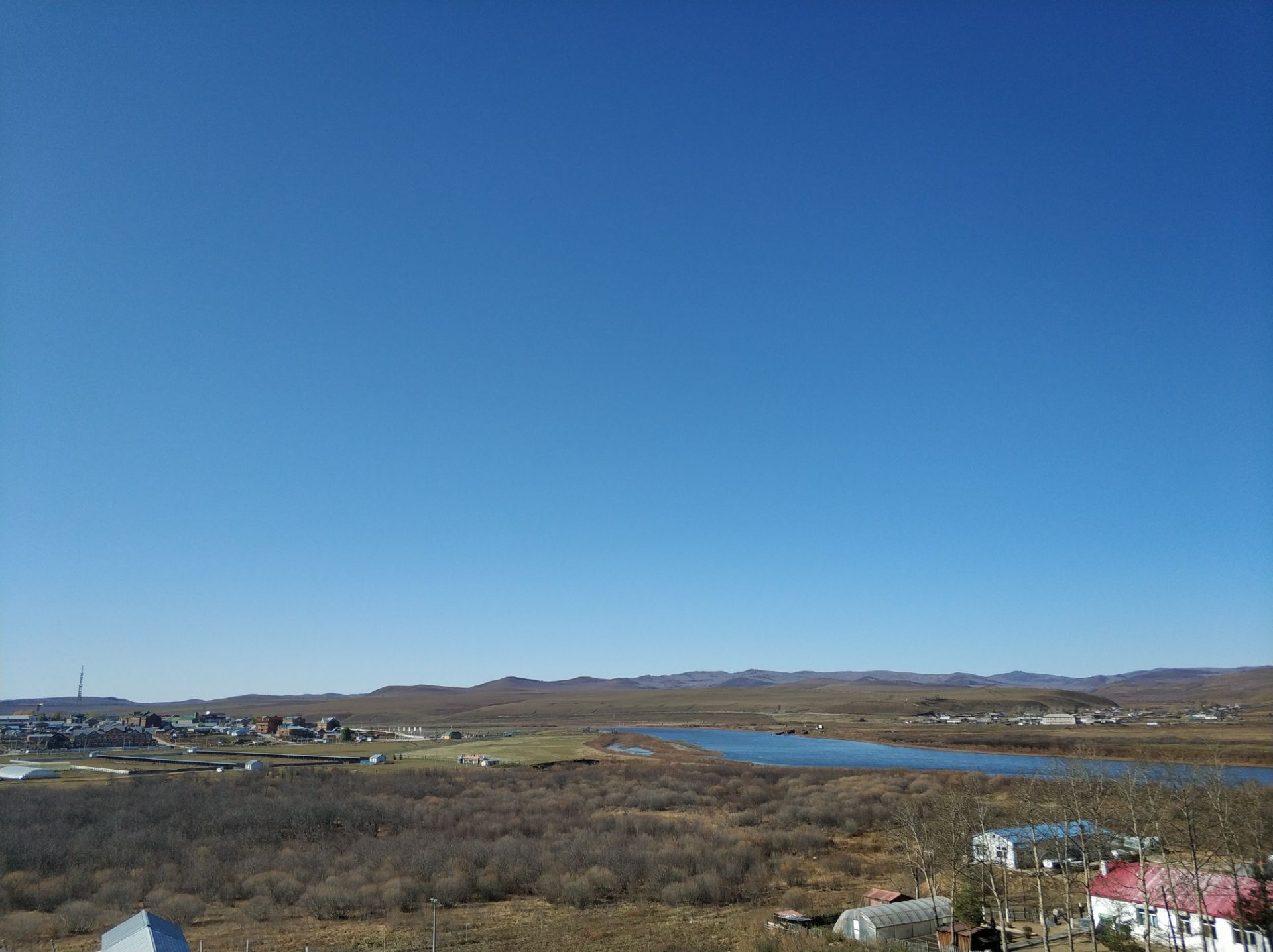 室韦临江界河风景区