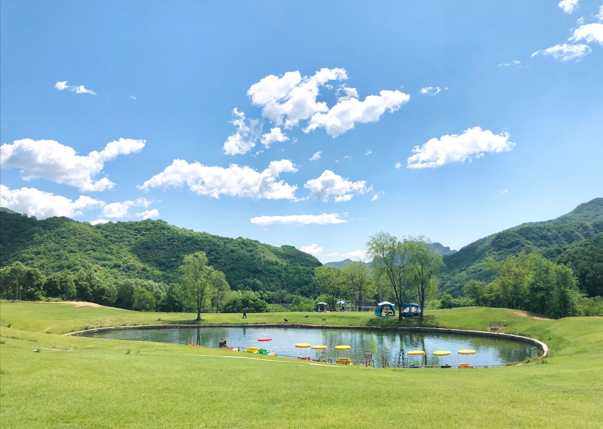 玉渡山景区