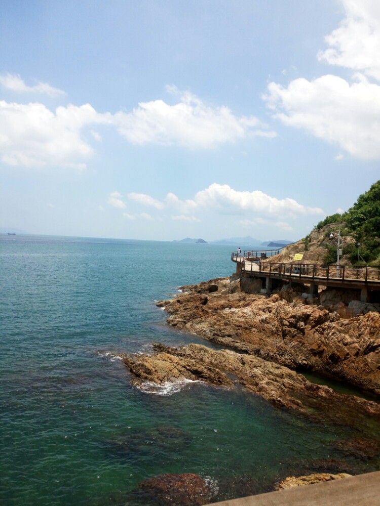 【携程攻略】深圳大梅沙海滨公园景点,顶着大太阳去的,虽然晒成了黑人