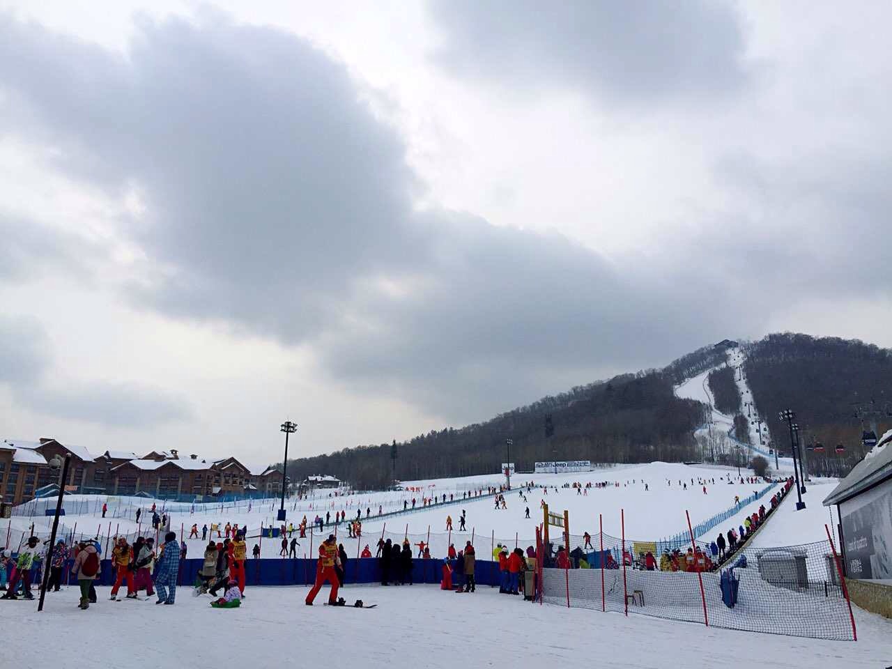 北川万达滑雪场图片