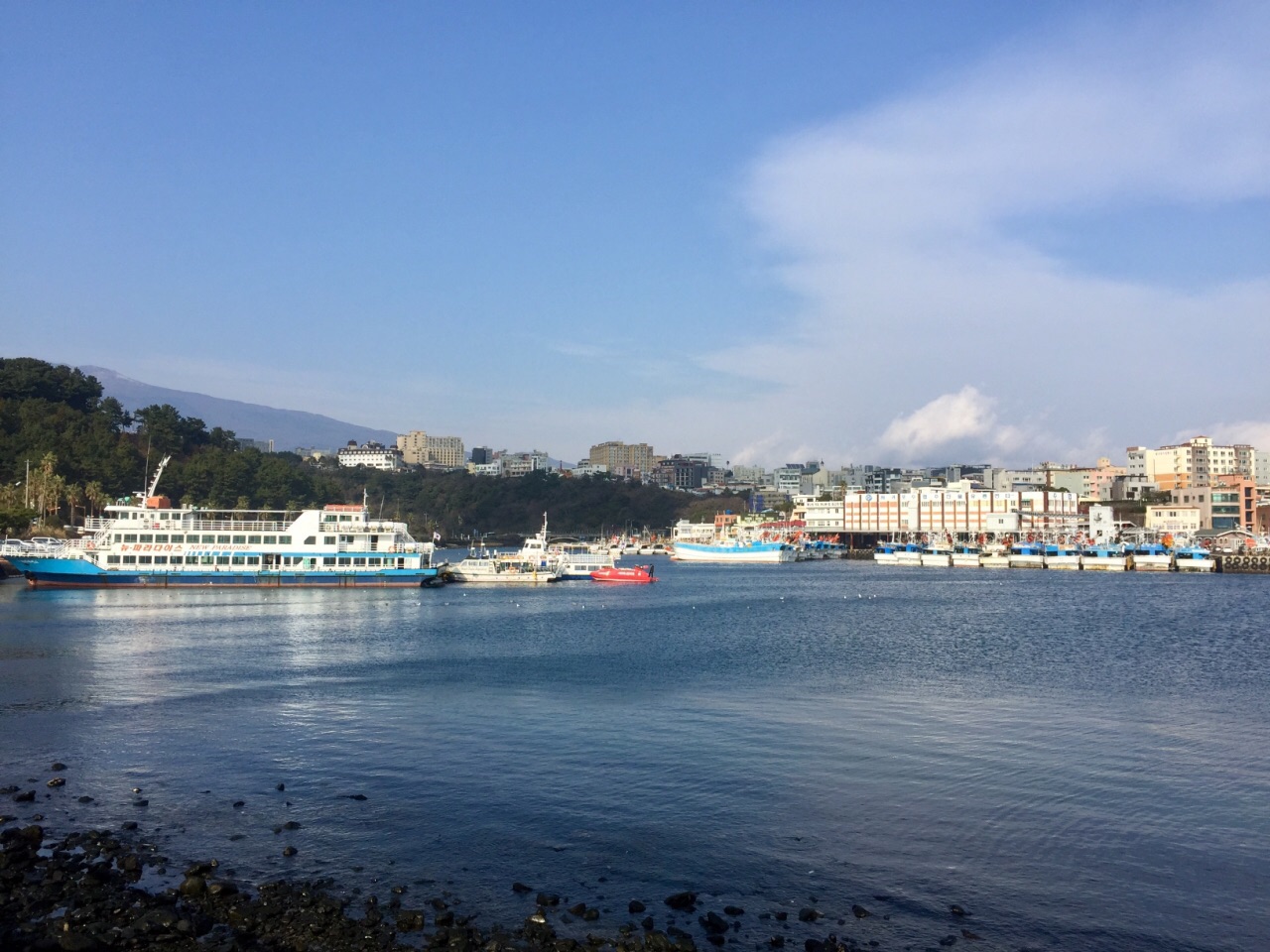 西归浦鸟岛新缘桥