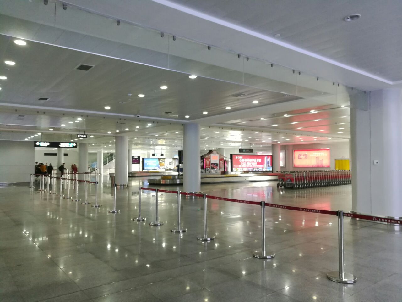 晋江机场内部图片