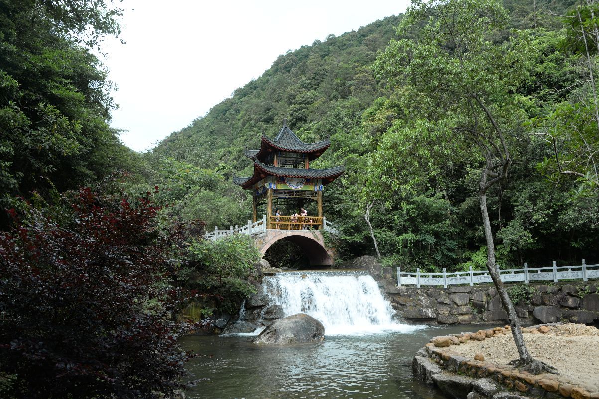 十八水原生态景区旅游景点攻略图