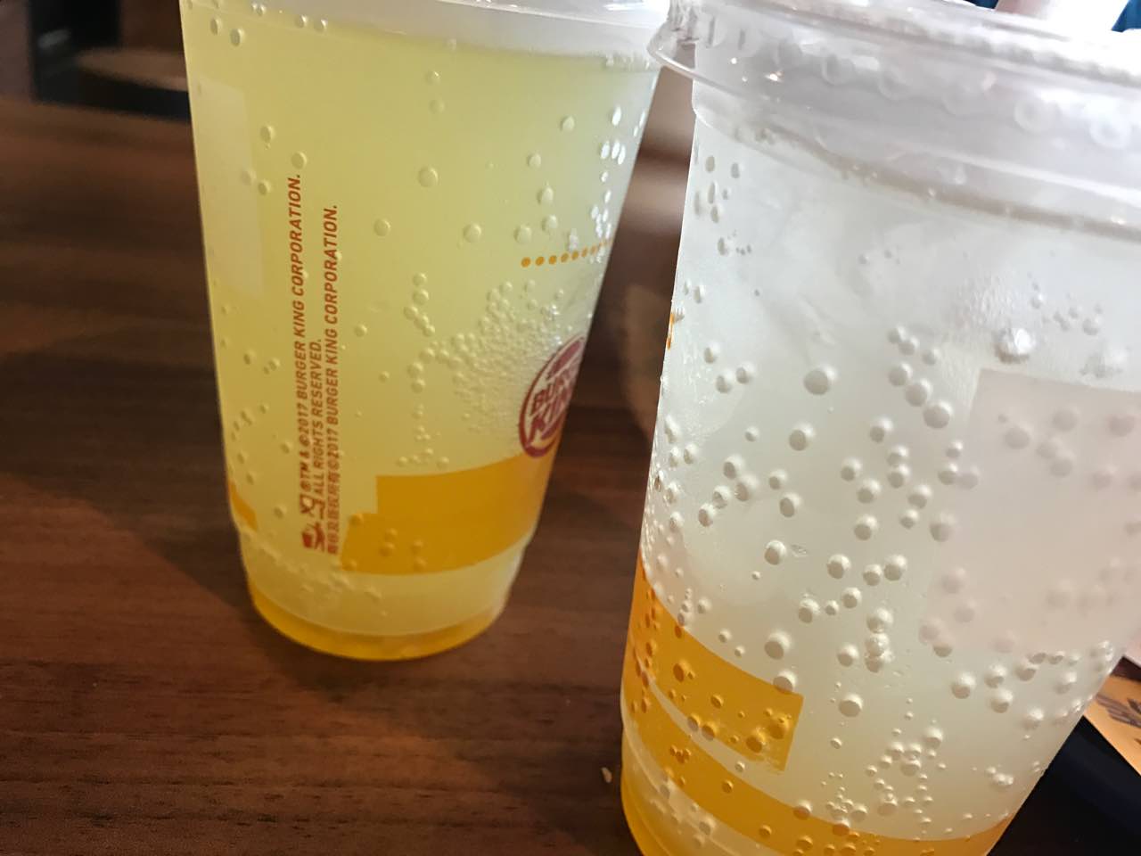 2021汉堡王(天津泰达店)美食餐厅,汉堡味道不错,套餐中饮料差.