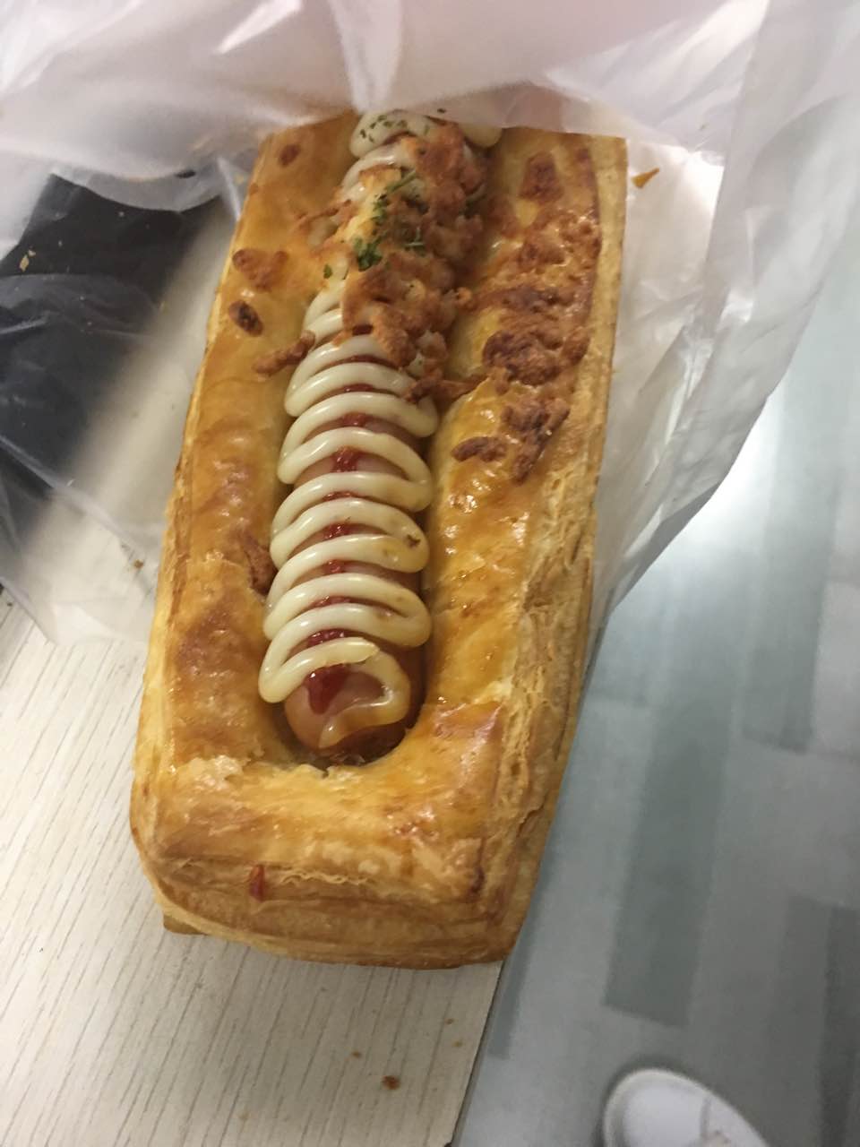 in2****4858 开在公司楼下,很方便,饿了就下去觅食,最近爱上热狗克烫