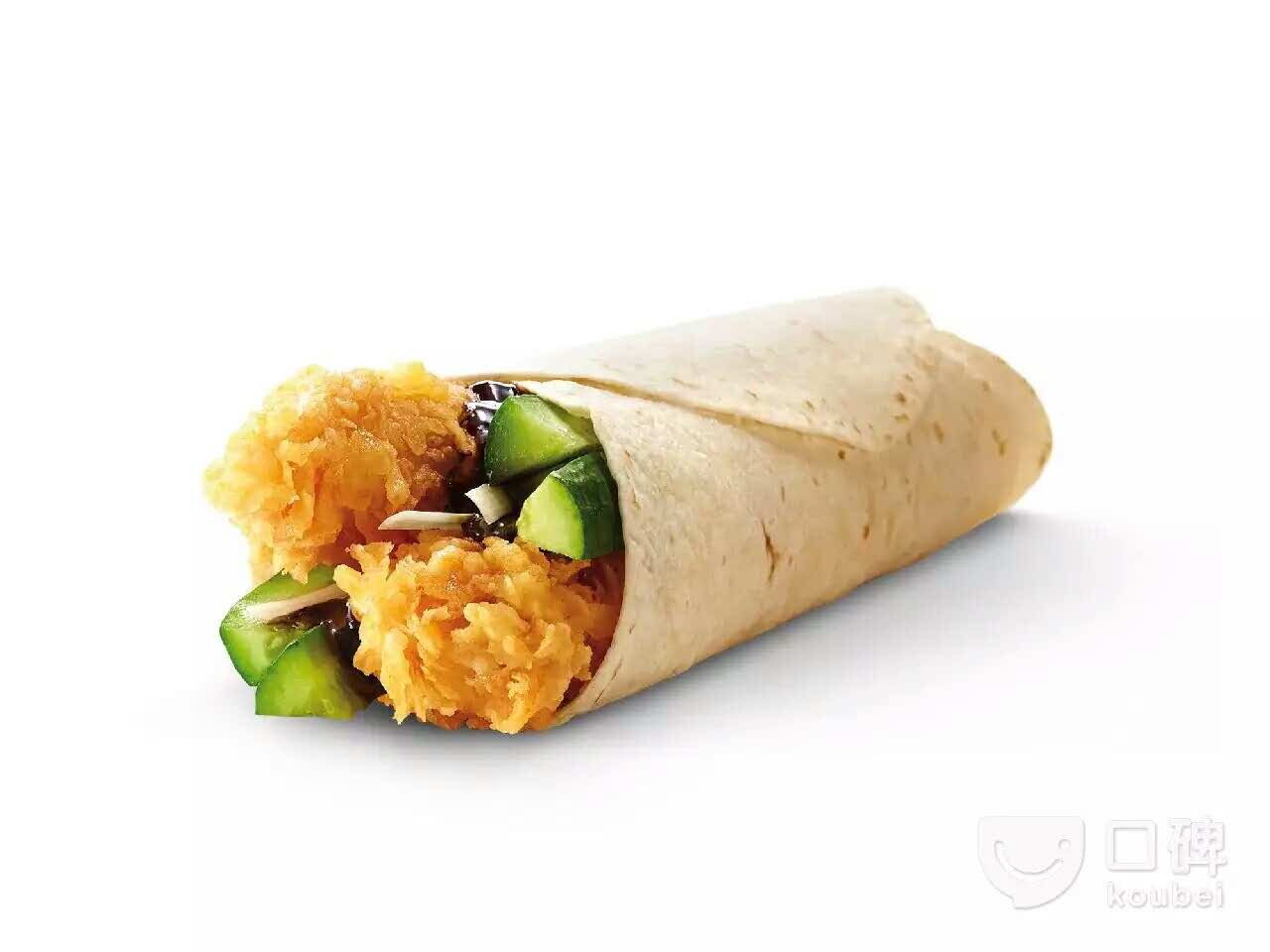 一直都是选择肯德基,很喜欢这里的老北京鸡肉卷