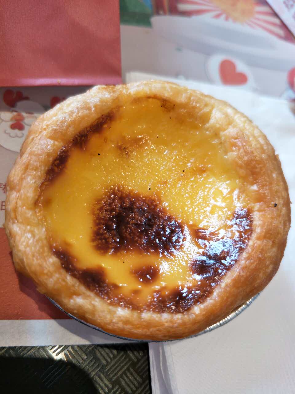 红豆派还是一如既往的好吃,每次来必点蛋挞和红豆派.