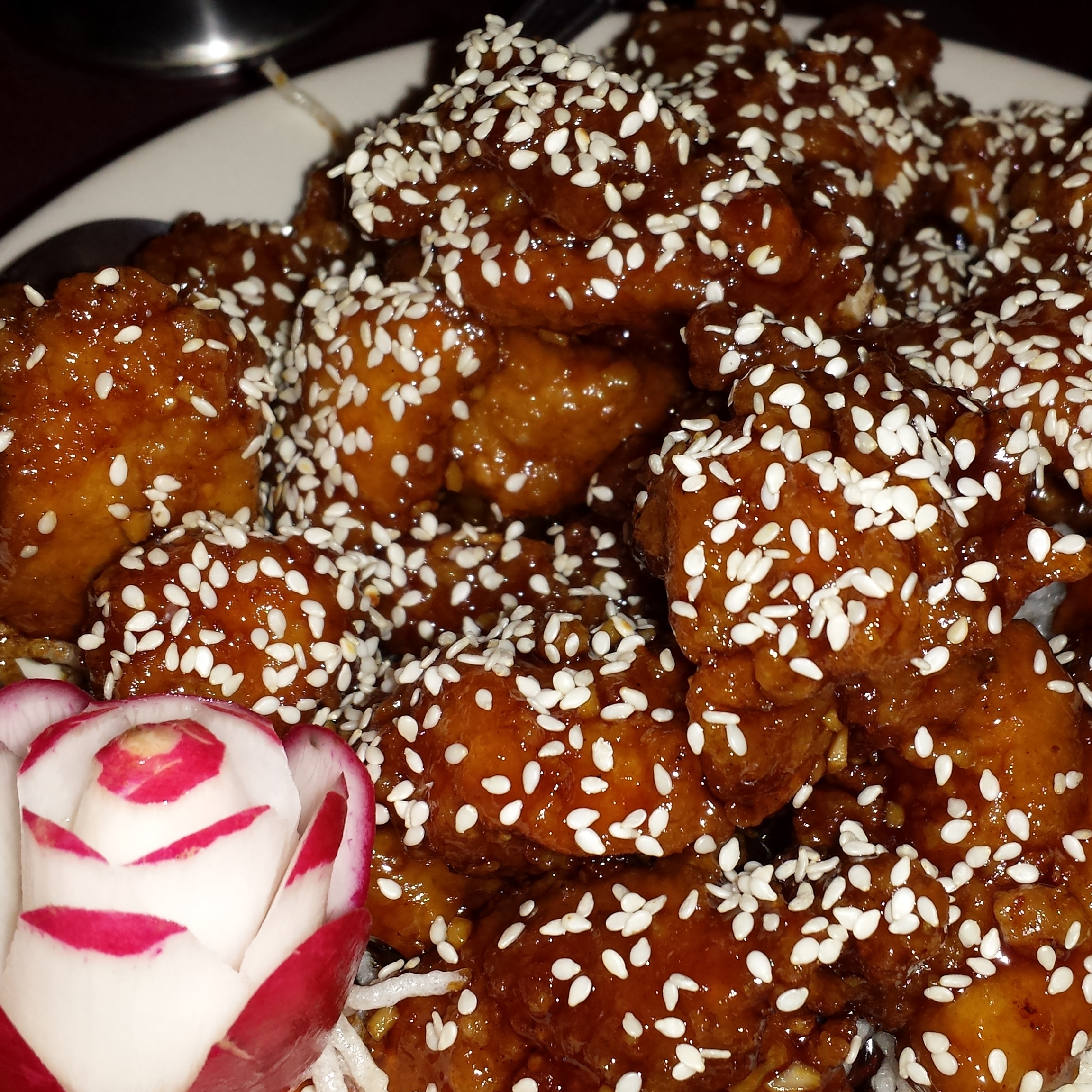 sesame chicken. the best.