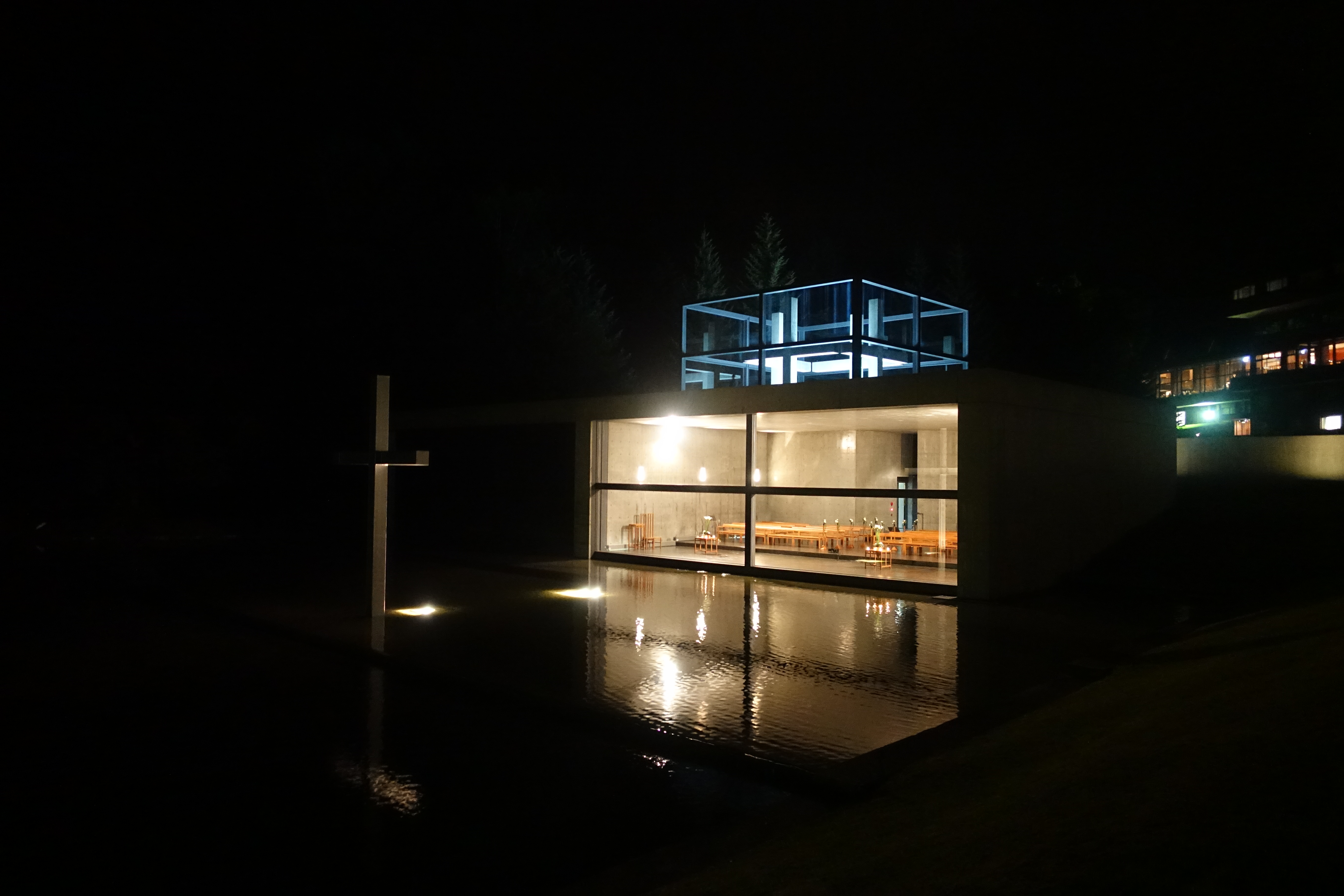 2023水之教会游玩攻略,.往参观,钢铁混凝土的风格.【去哪儿攻略】