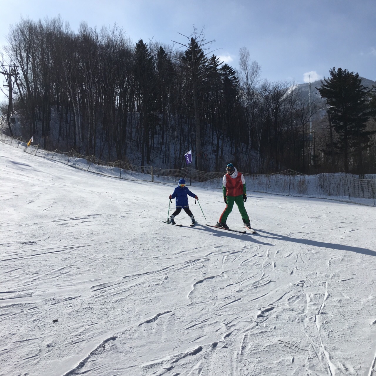 石嘴山滑雪场图片