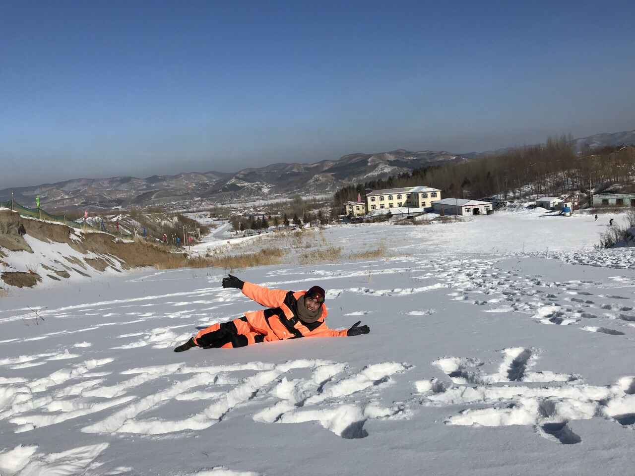 玉泉山滑雪图片