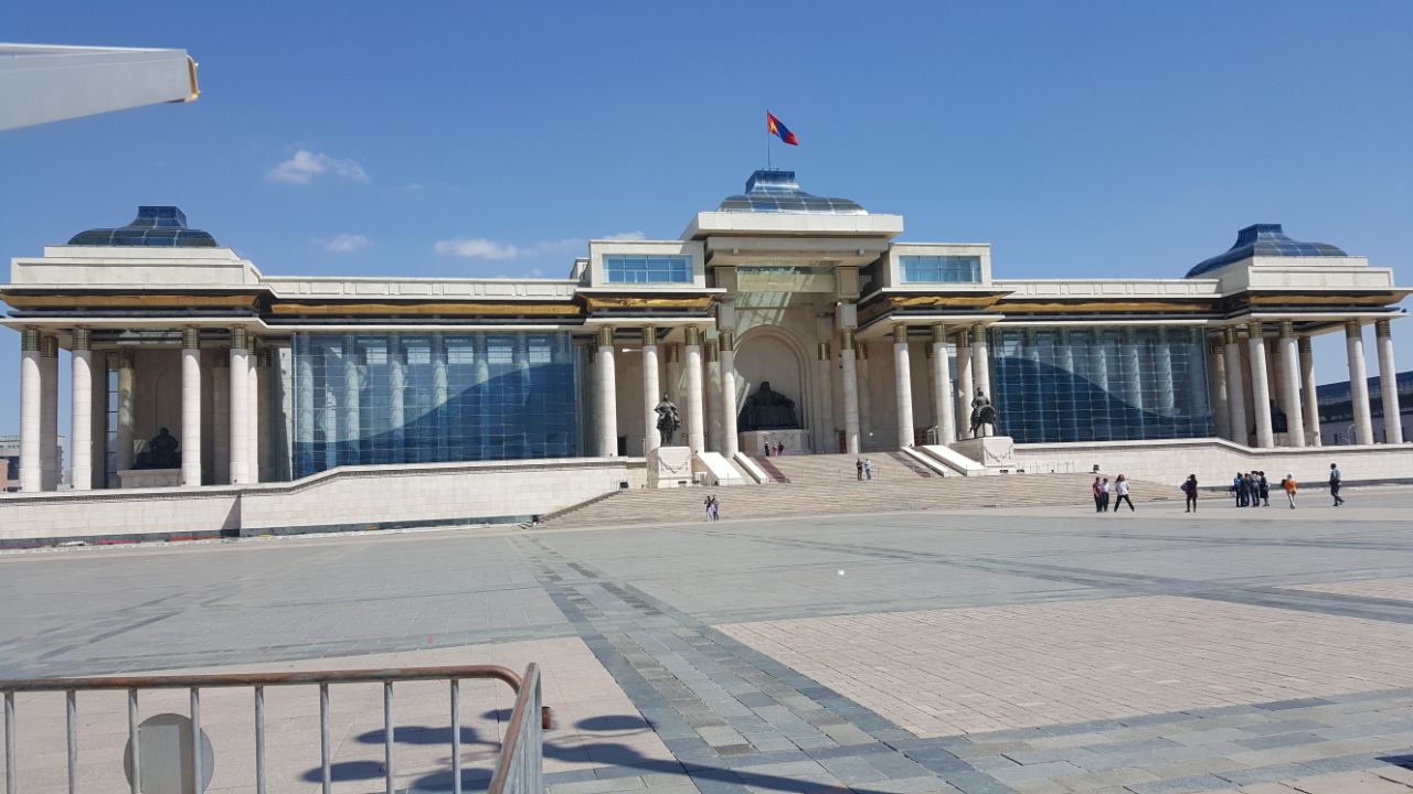 成吉思汗广场chinggis khaan square