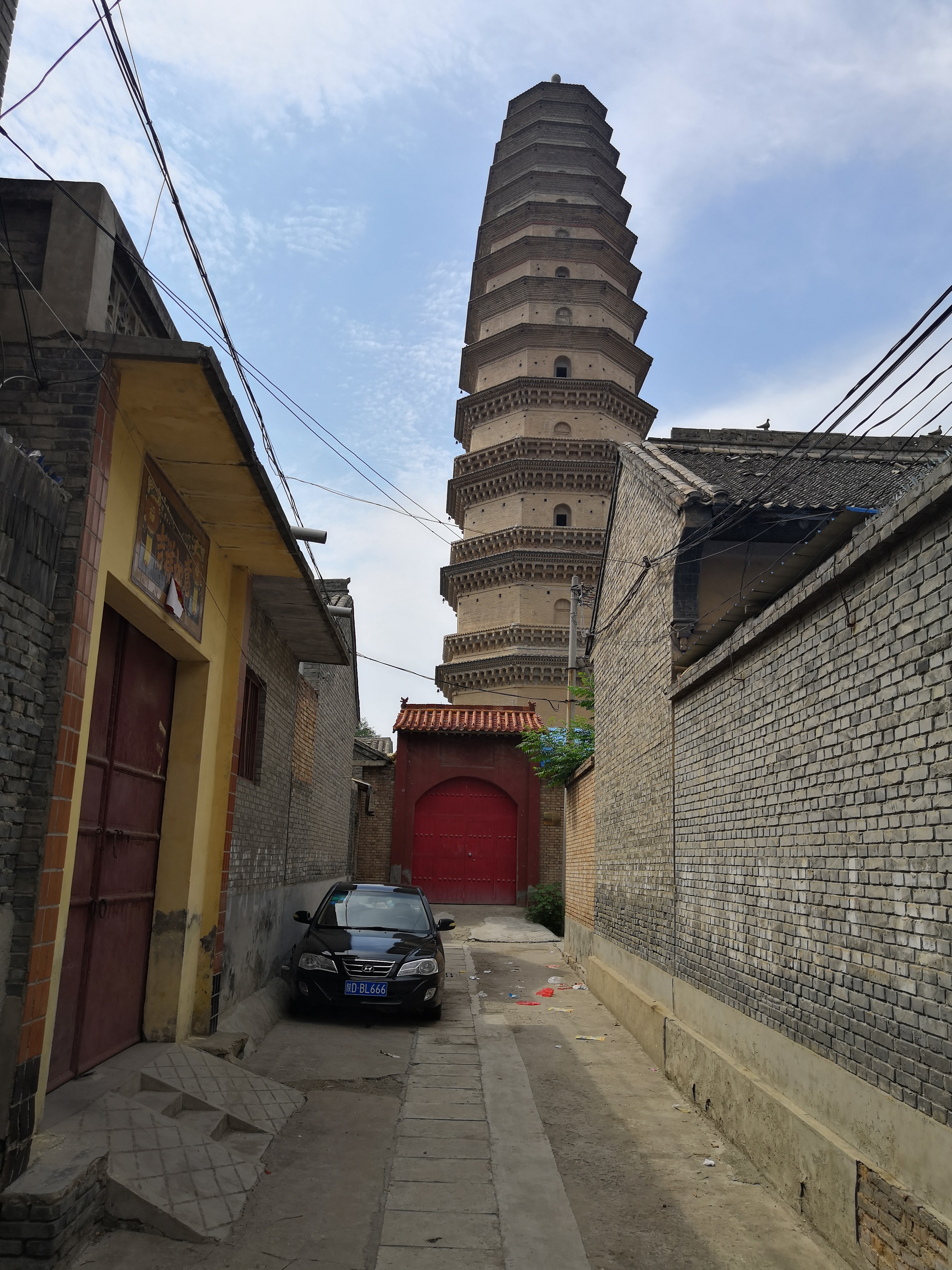 运城太平兴国寺塔图片