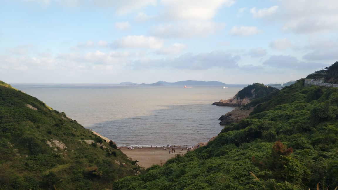 温岭滨海绿道珍珠滩图片