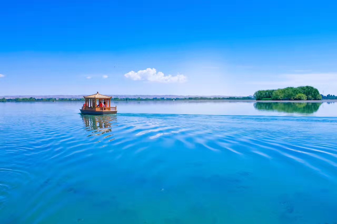 【携程攻略】张掖大湖湾景点,位于甘肃河西走廊中部的高台县是被戈壁