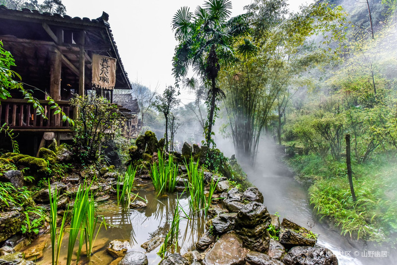 山野幽居桃花源,一座天上人间般的秘境,-酉阳桃花源自由行旅拍-旅游