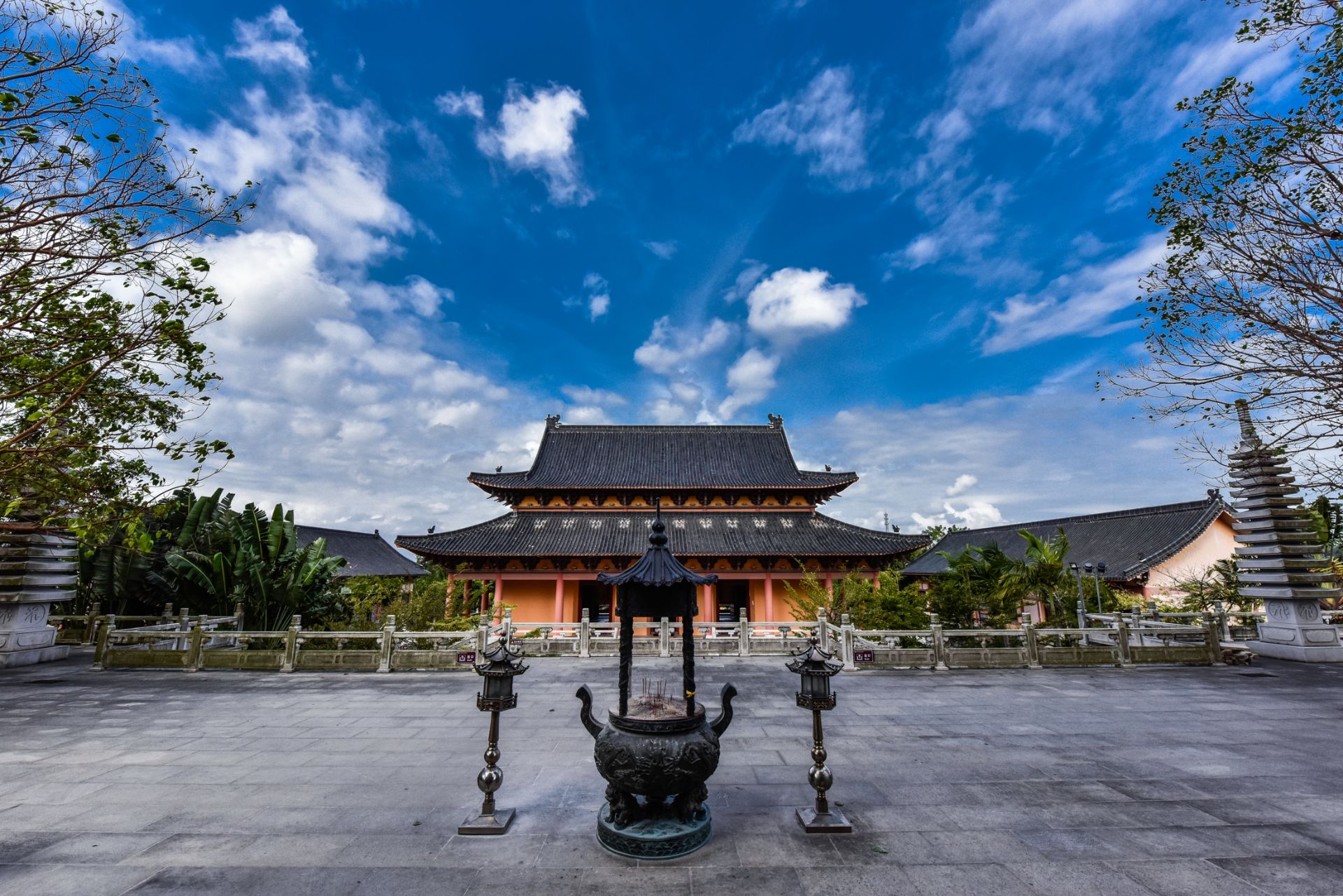 海南博鳌寺庙图片
