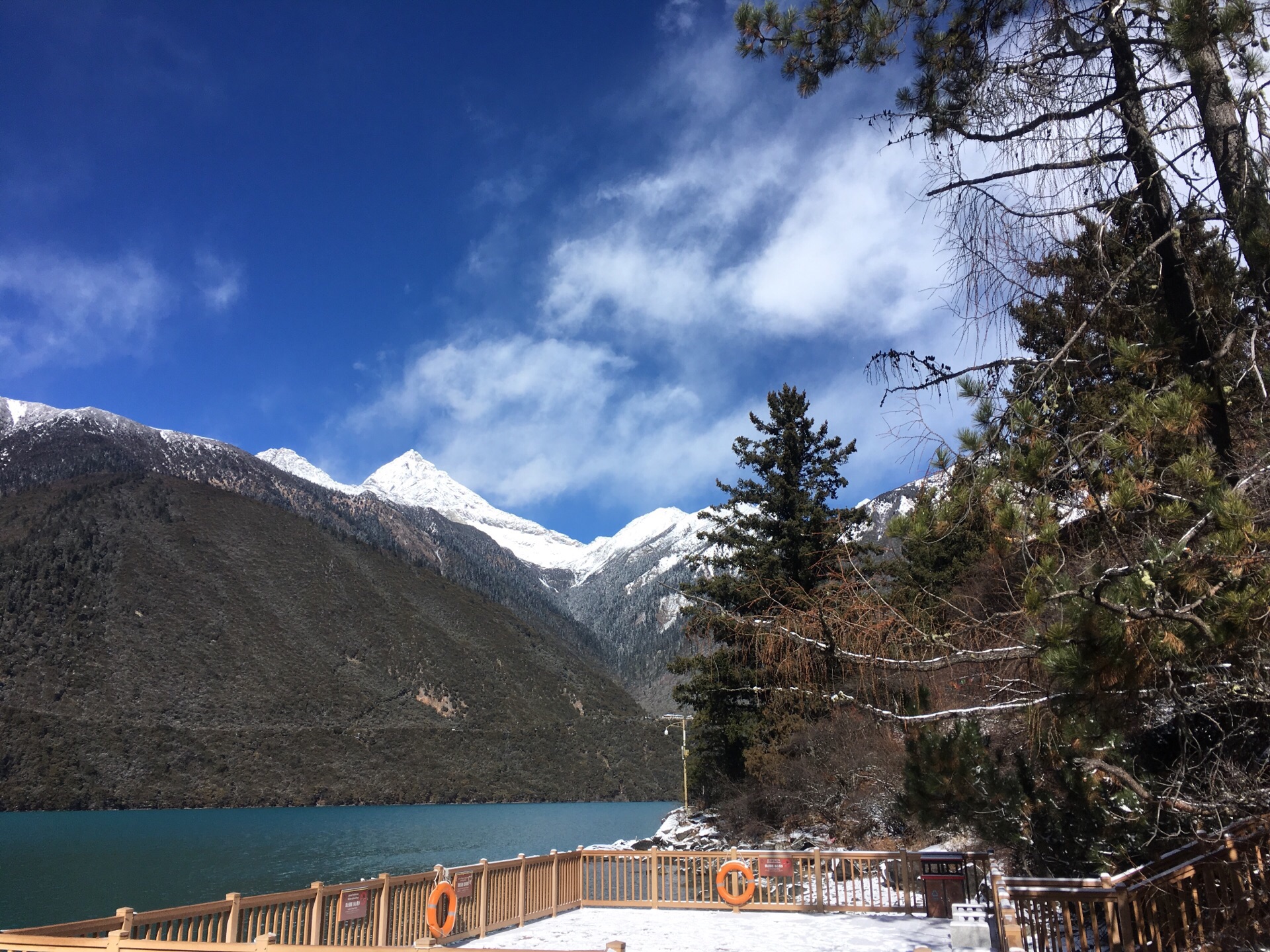 巴松措旅游景点攻略图