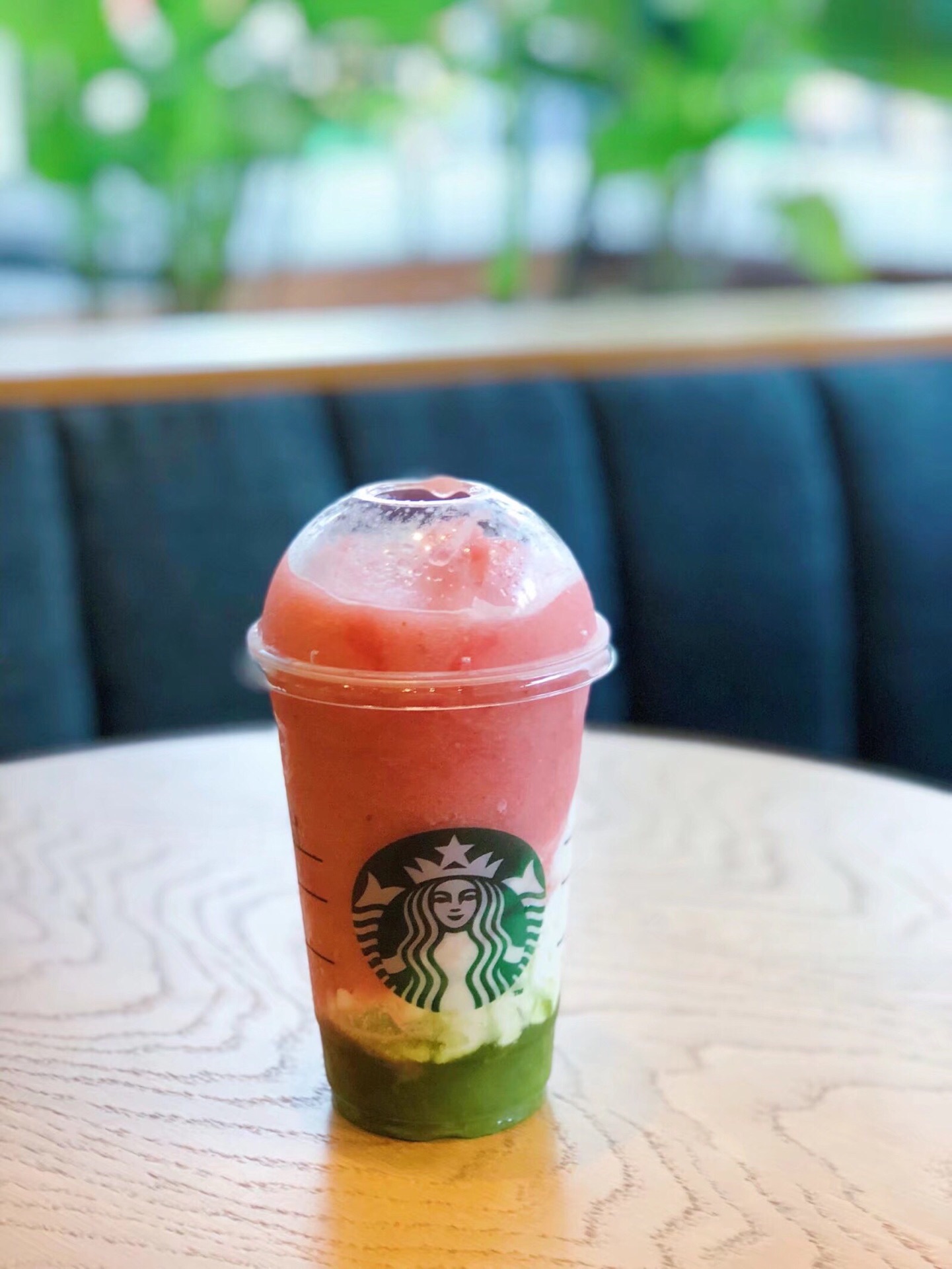 到后面就会觉得有点腻,建议还是3分糖.
除了西瓜星冰乐,爆珠