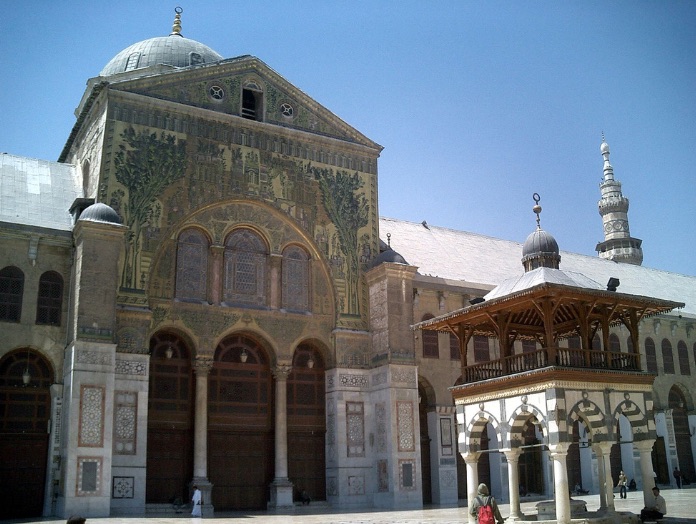 叙利亚倭马亚清真寺图片