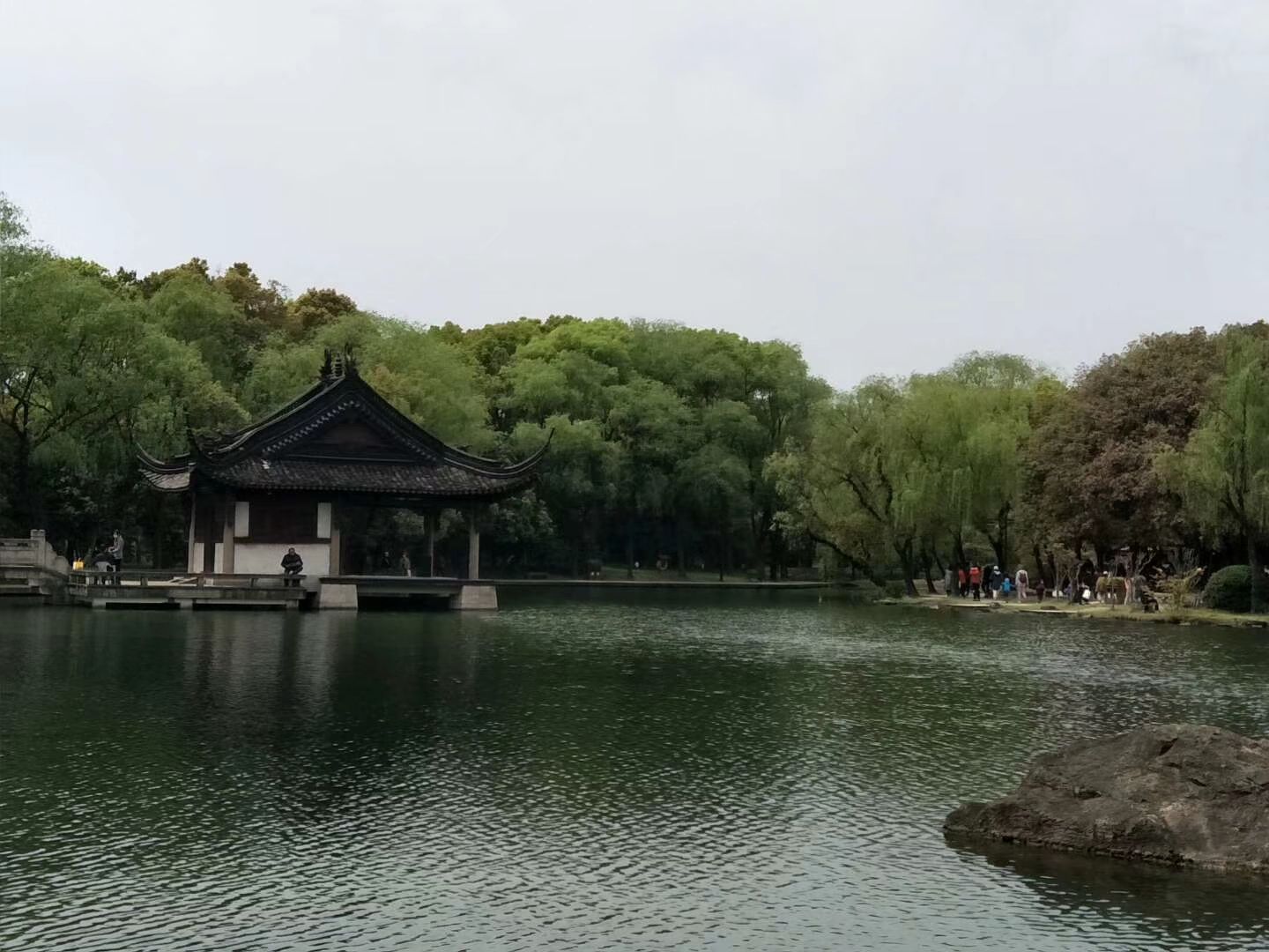 绍兴古鉴湖水上游