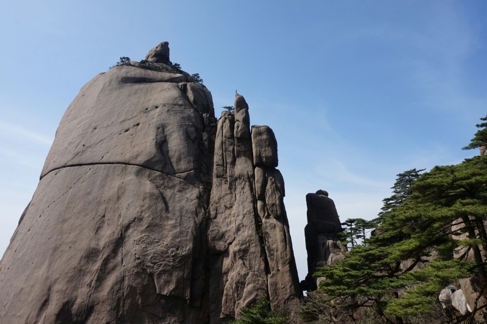 【攜程攻略】黃山風景區青蛙峰景點,這裡是黃山風景區裡其中一座小山