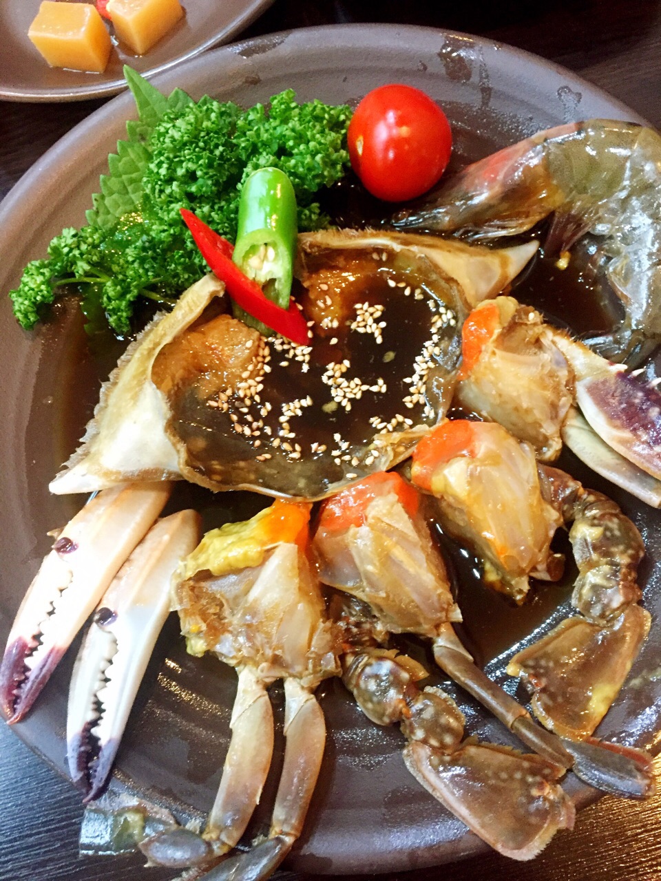 首尔咸草酱蟹好吃吗,咸草酱蟹味道怎么样,环境/服务