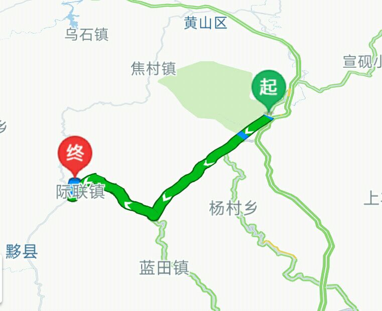 山上下来,第二天汤口自驾去翡翠谷和宏村怎么走呢