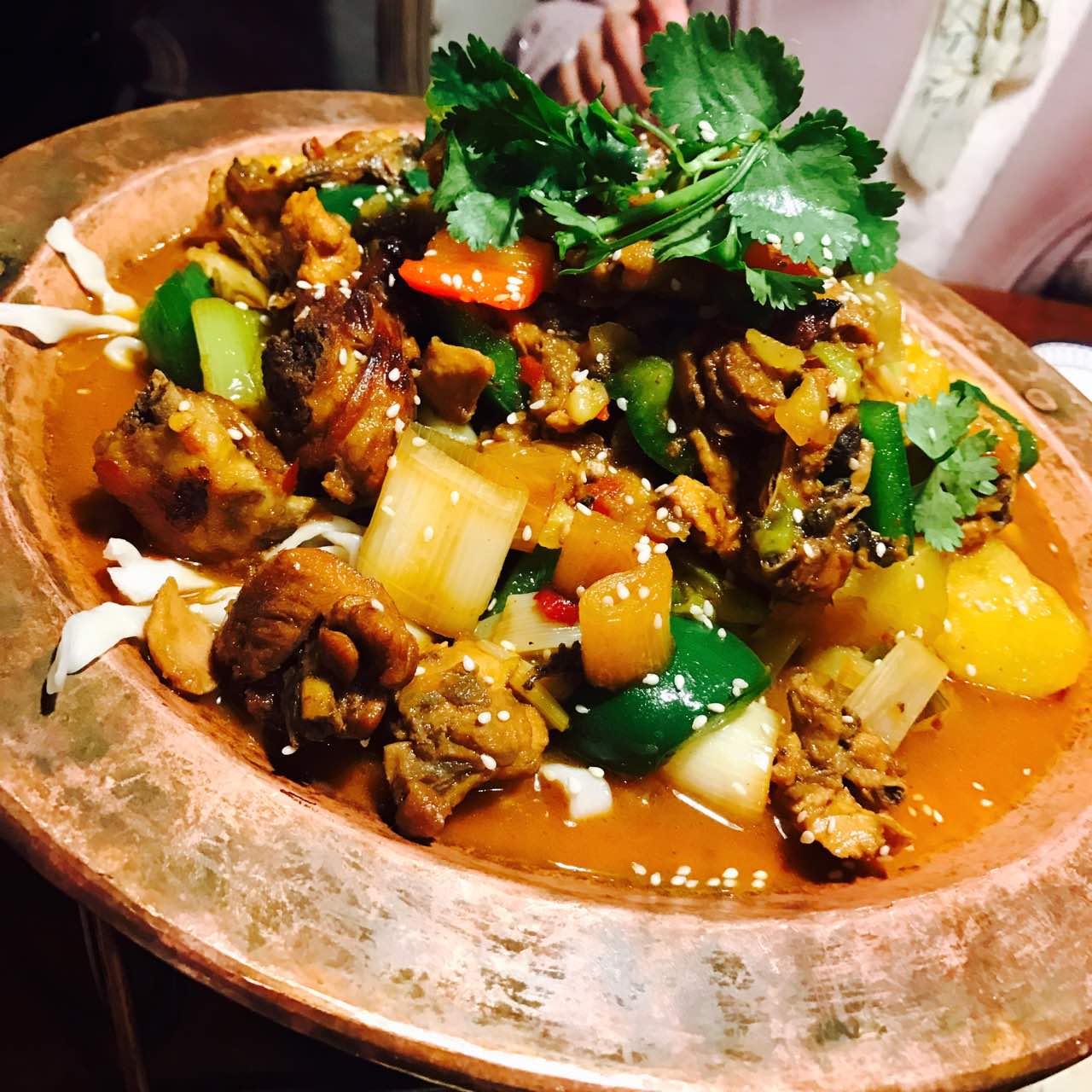 2021天山盛宴新疆主题餐厅美食餐厅,东西还不错 服务员态度也很好.