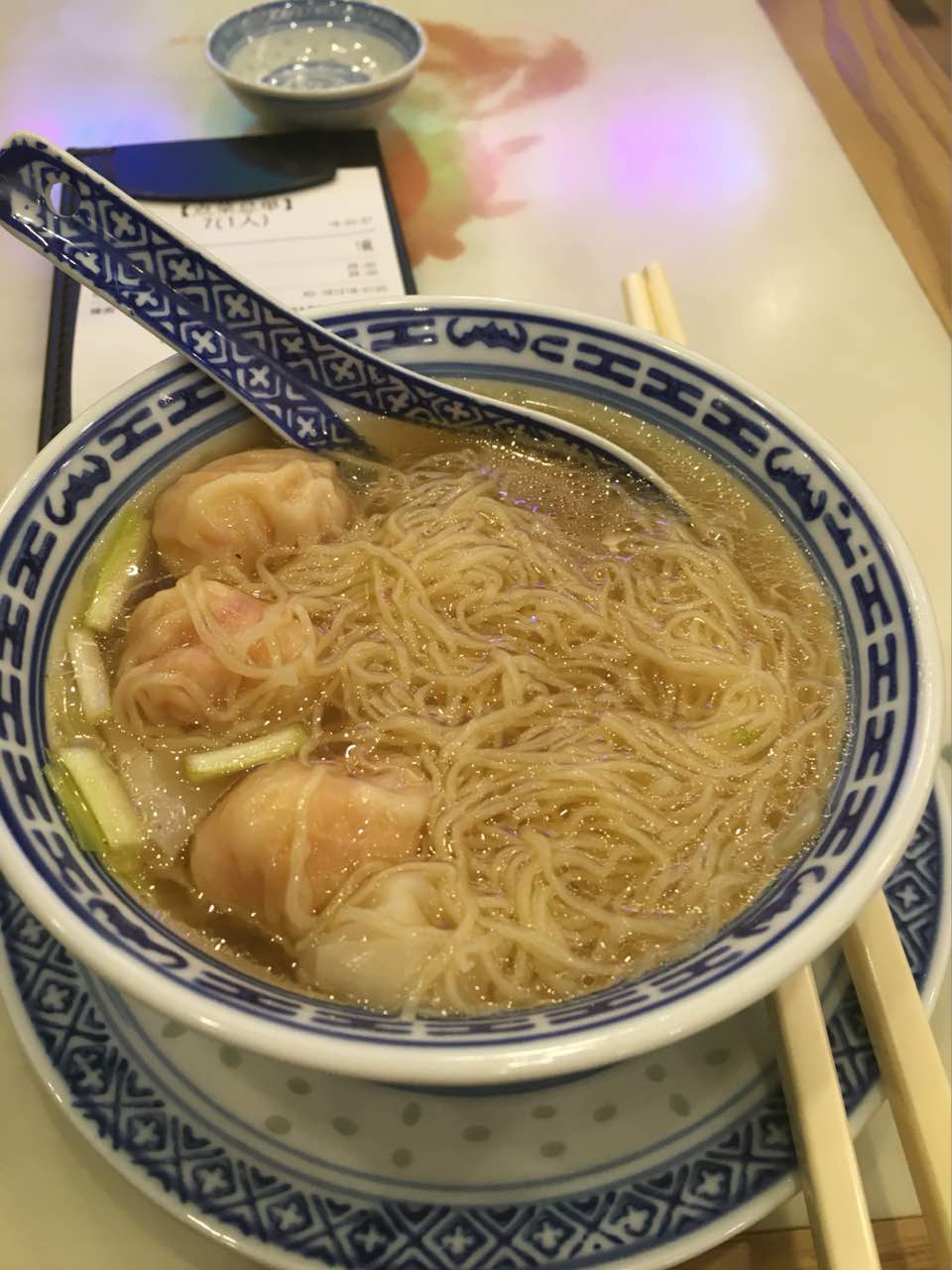 2019香港麥奀雲吞麵世家(中山二路店)美食餐廳,我點的是世家雲吞麵