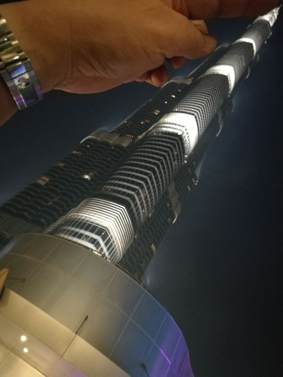 迪拜哈利法塔124层观景台 rooftop屋顶午餐/晚餐