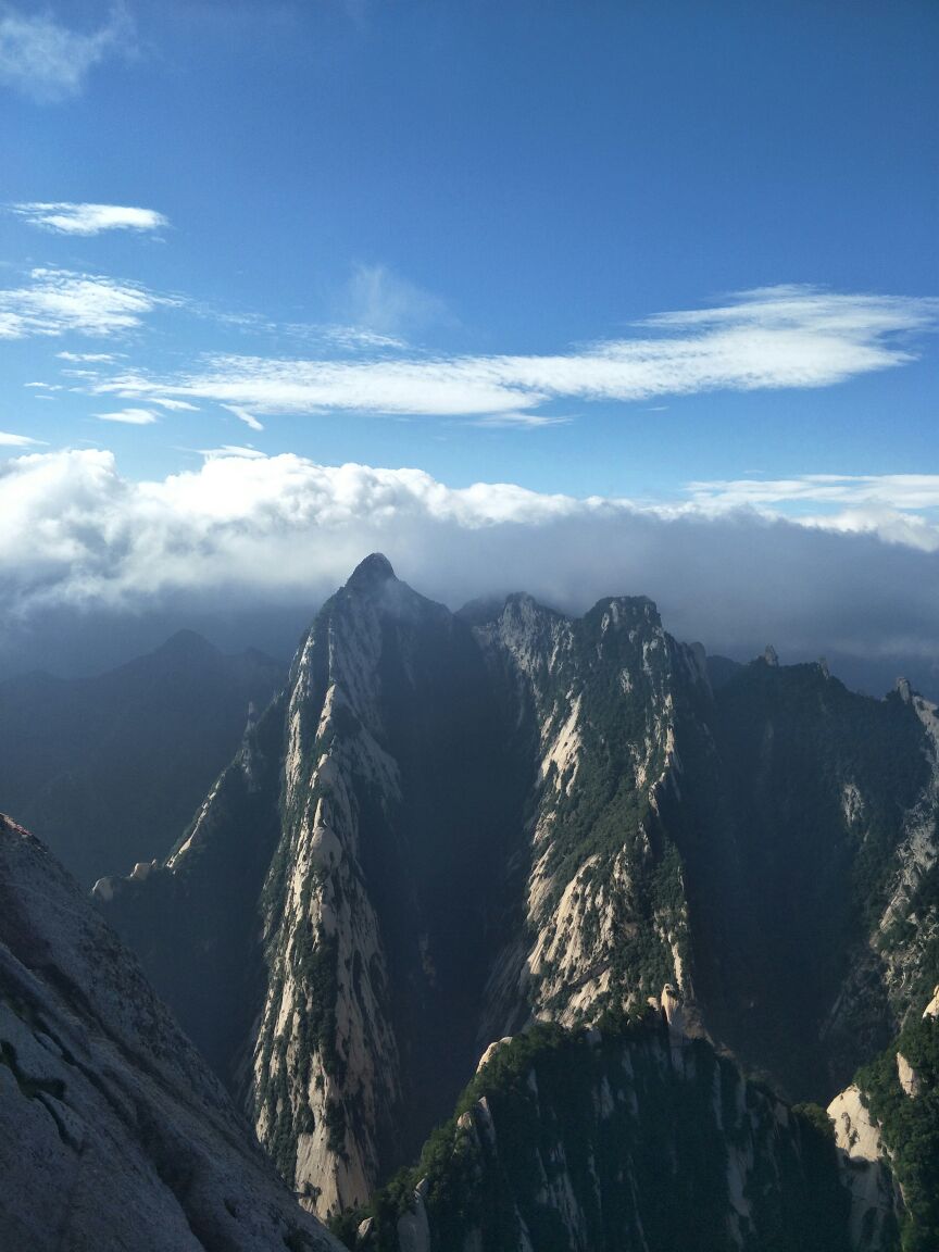 华山南峰景点图片图片