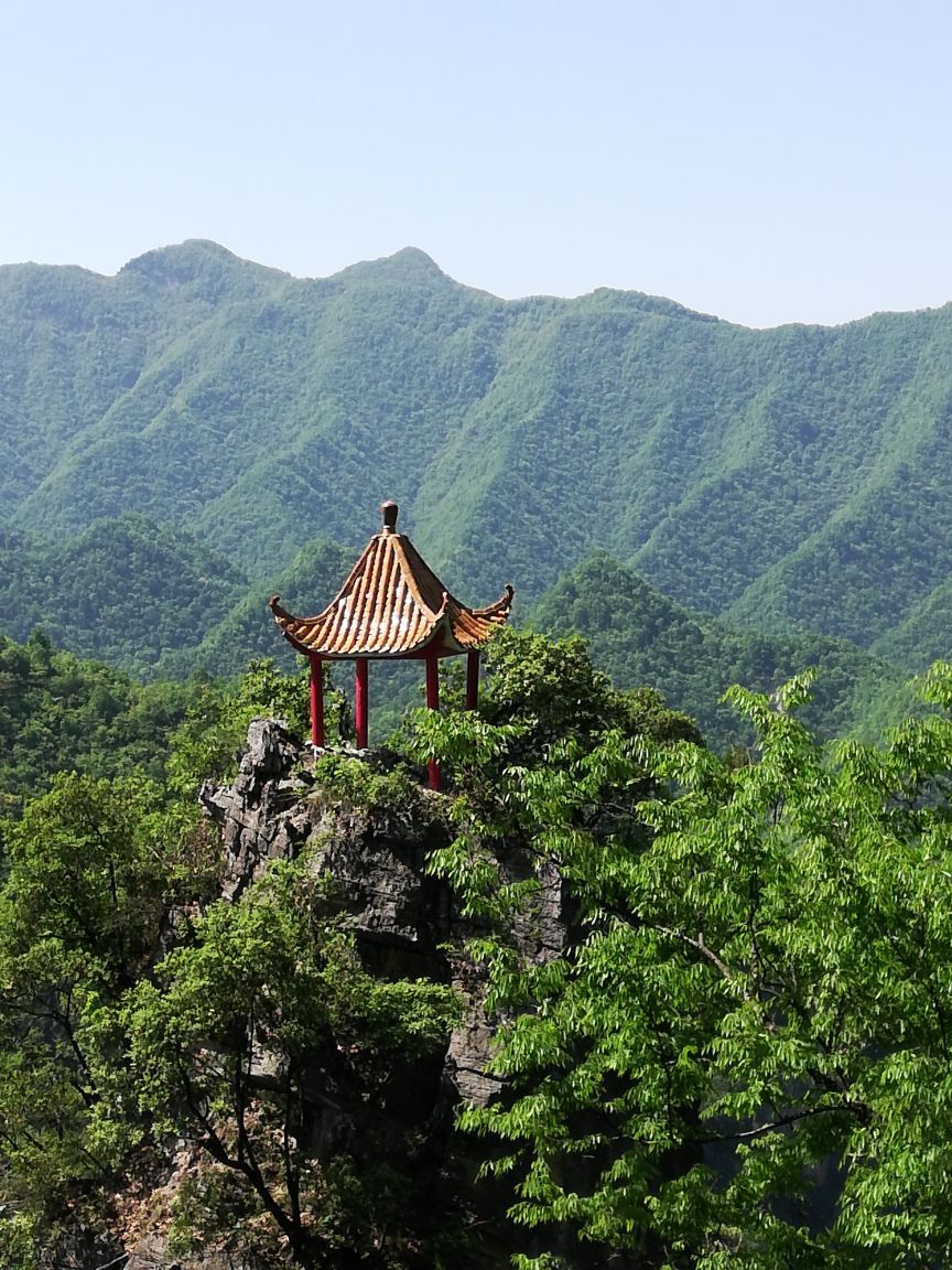 神農大峽谷景區旅遊景點攻略圖