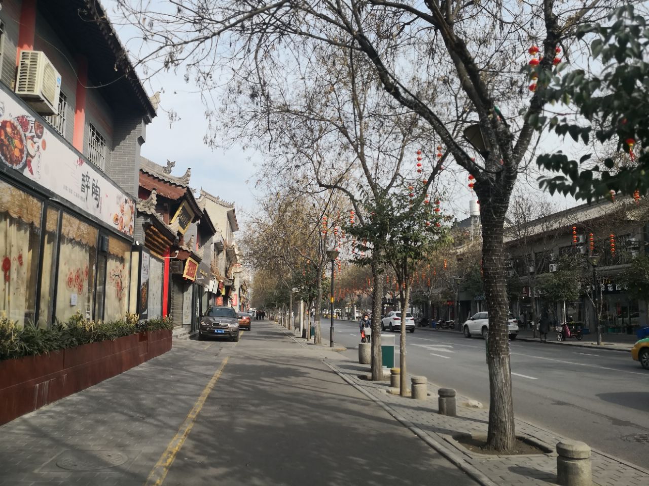 2024碑林书画一条街游玩攻略,街道两旁风景不错,小吃也很.