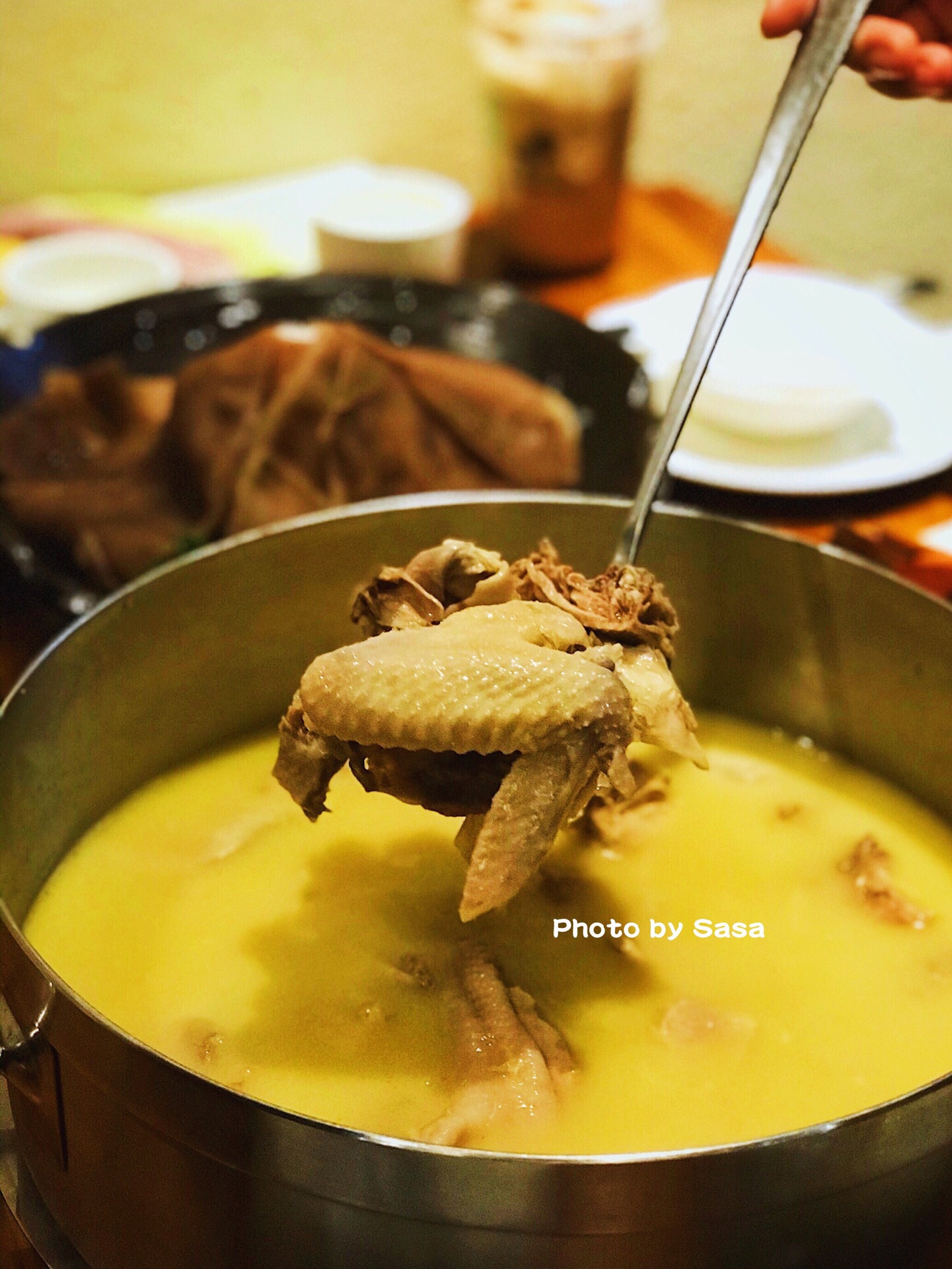 凤临门蟹粉花胶鸡汤火锅