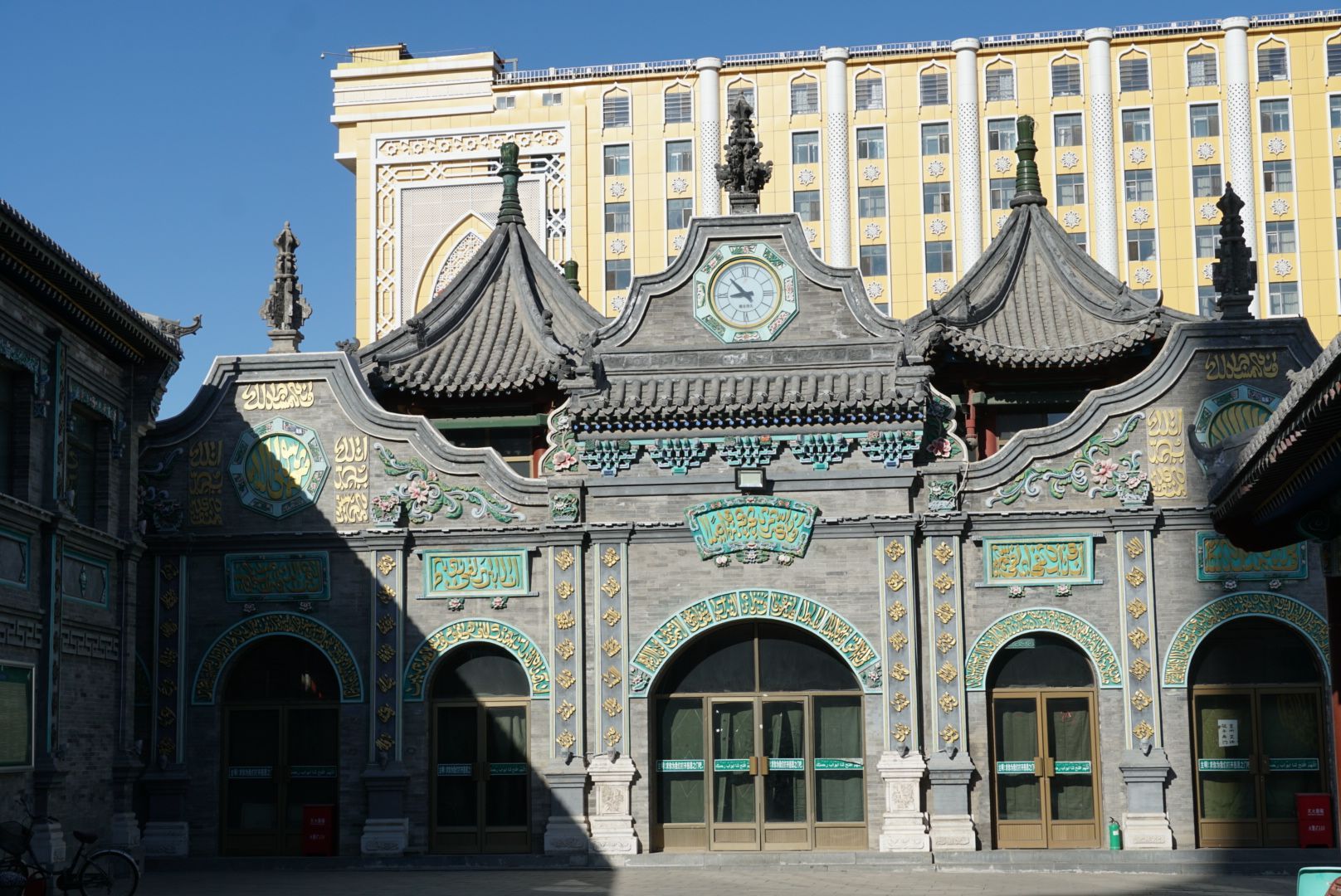 中式清真寺的建筑风格图片