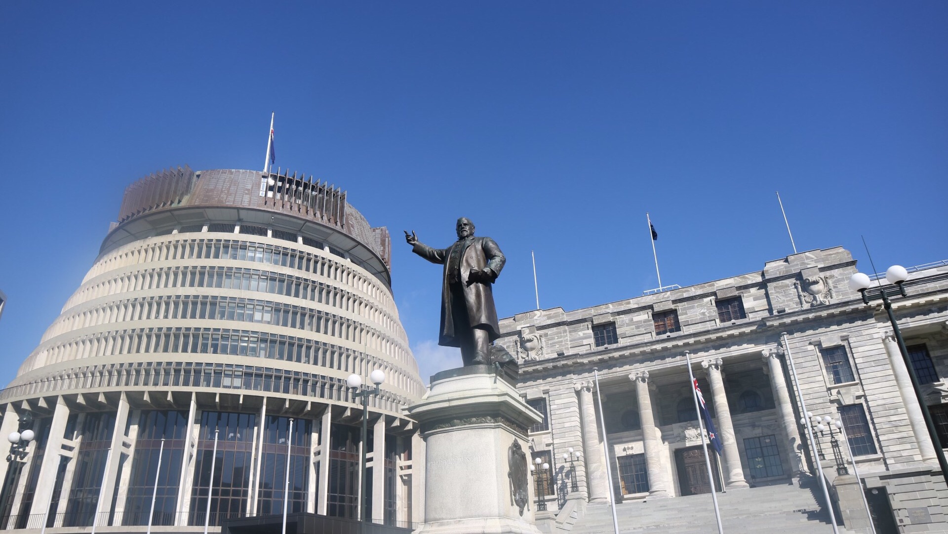 新西兰惠灵顿国会大厦图片