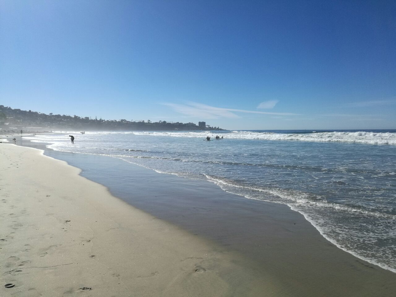 拉霍亚海滩la jolla beach
