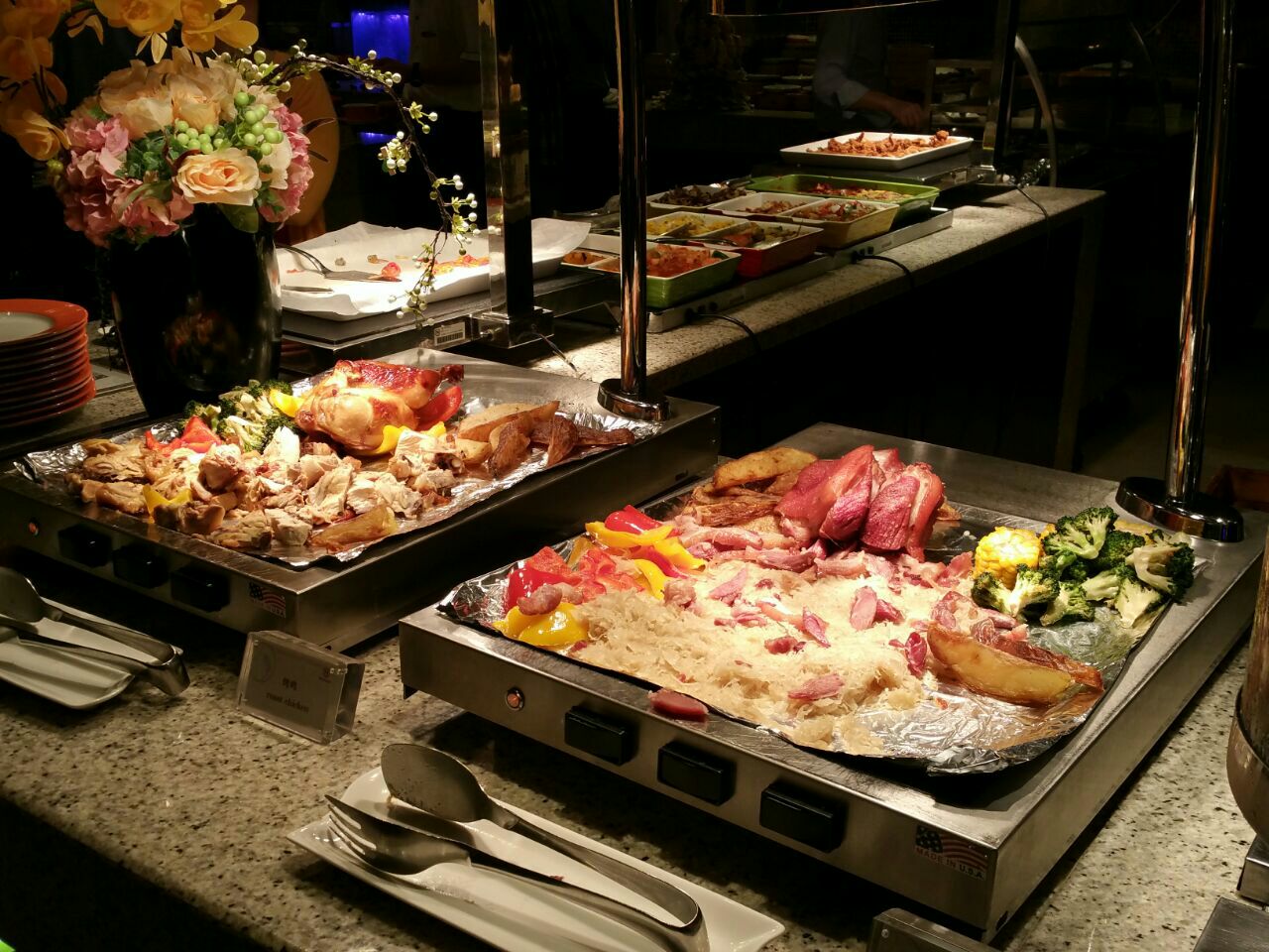 【携程美食林】广州粤海喜来登酒店盛宴全日自助餐厅餐馆,平日自助