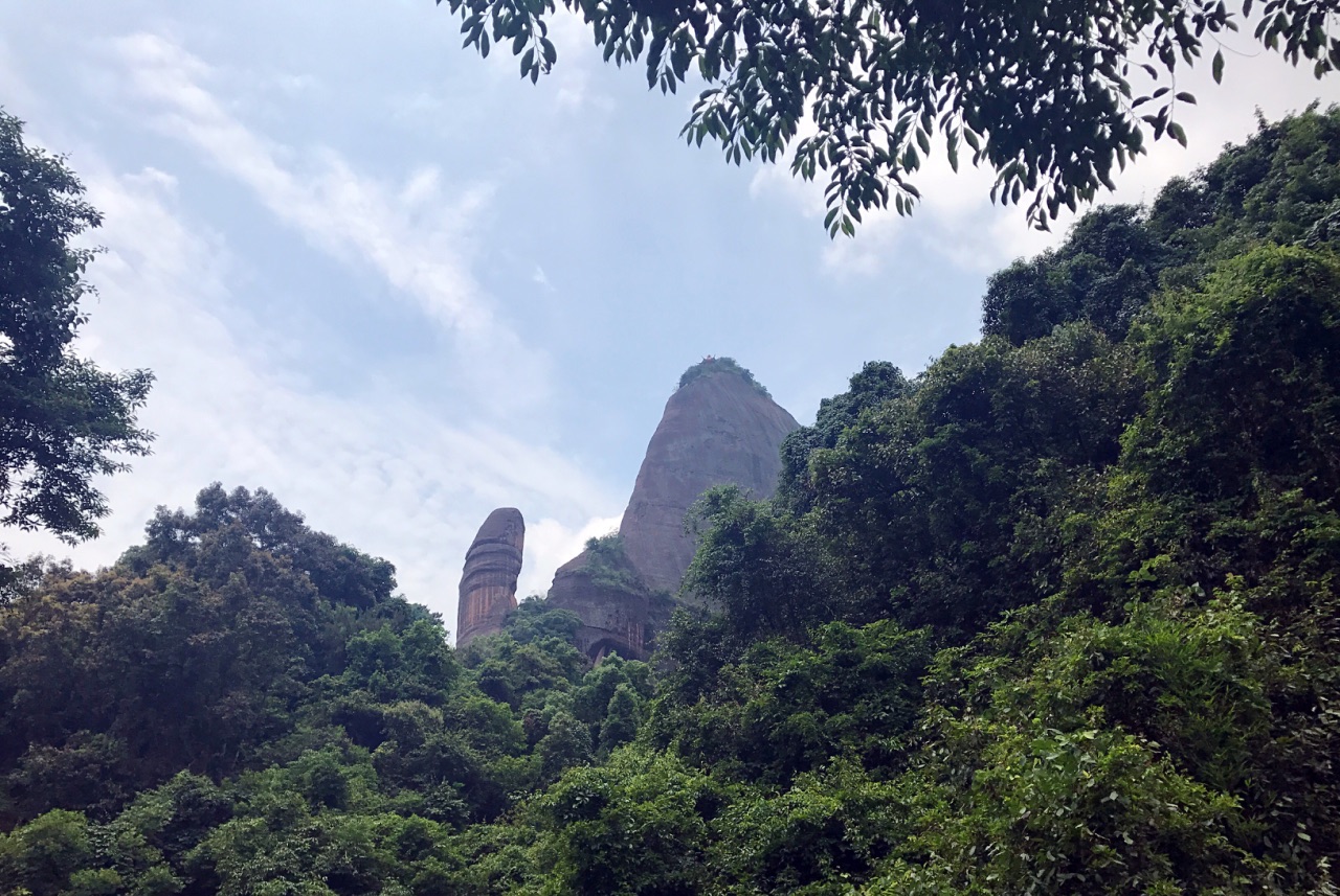 丹霞山旅遊景點攻略圖