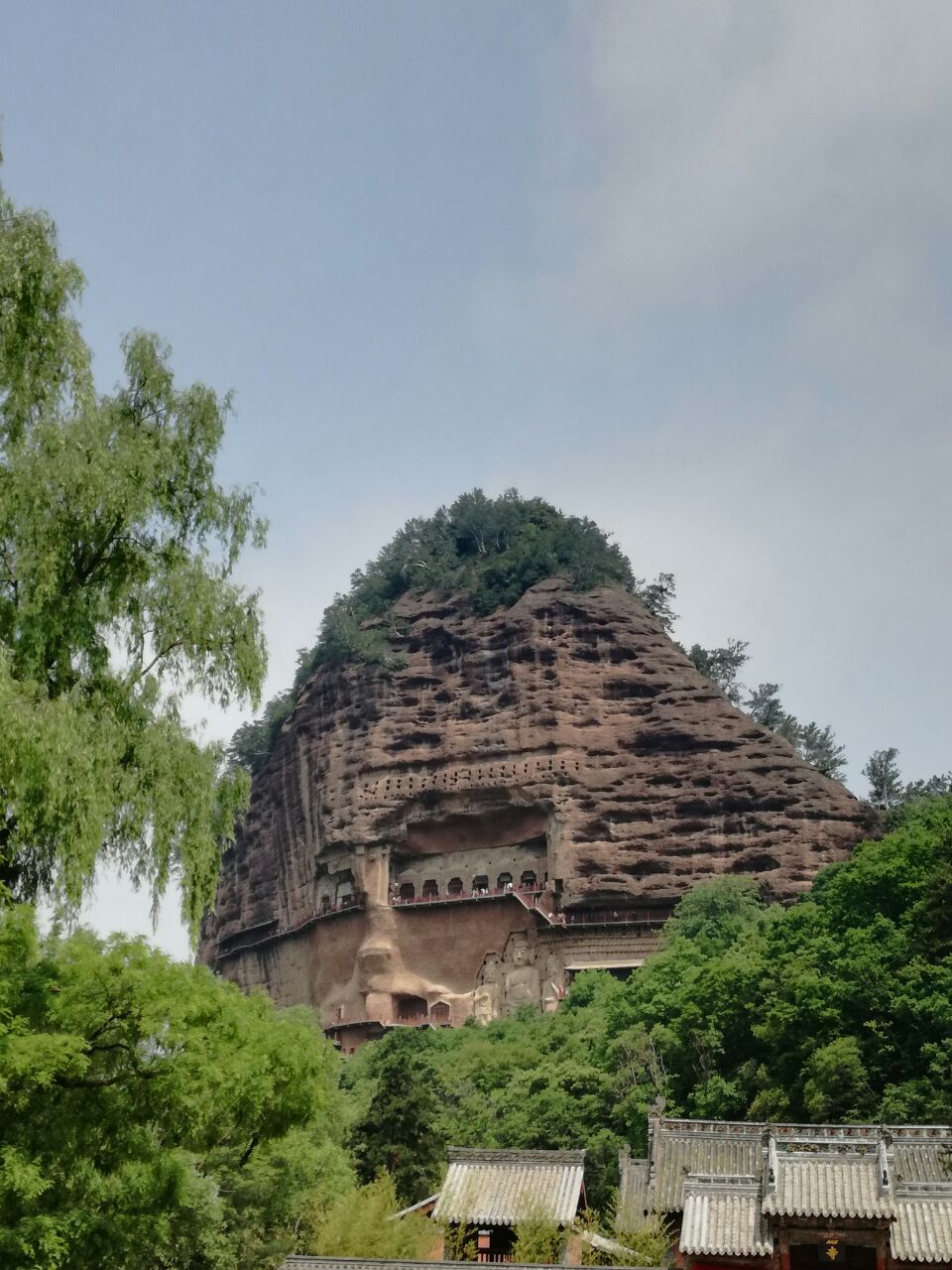 【攜程攻略】天水麥積山石窟景點,麥積山石窟(又名麥積崖,因形如農家